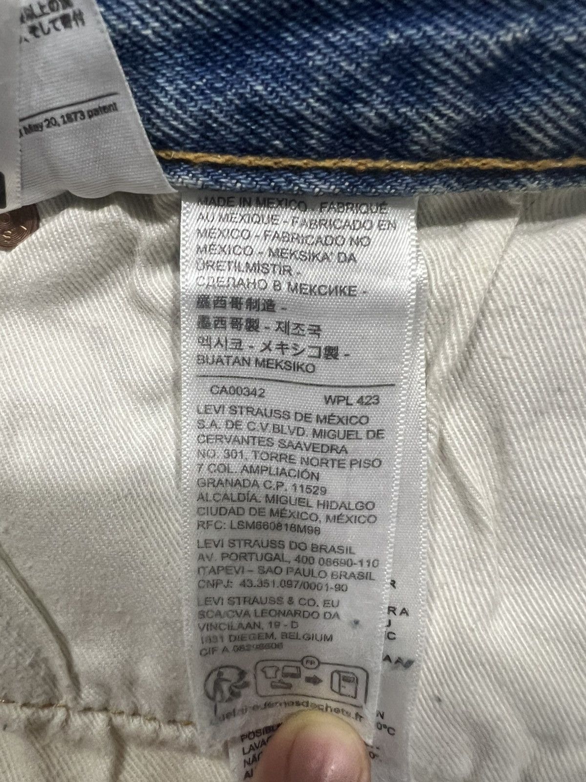 DENIM TEARS × Levi's Denim Tears Cotton Wreath Jean Size US 38 / EU 54 - 5 Thumbnail