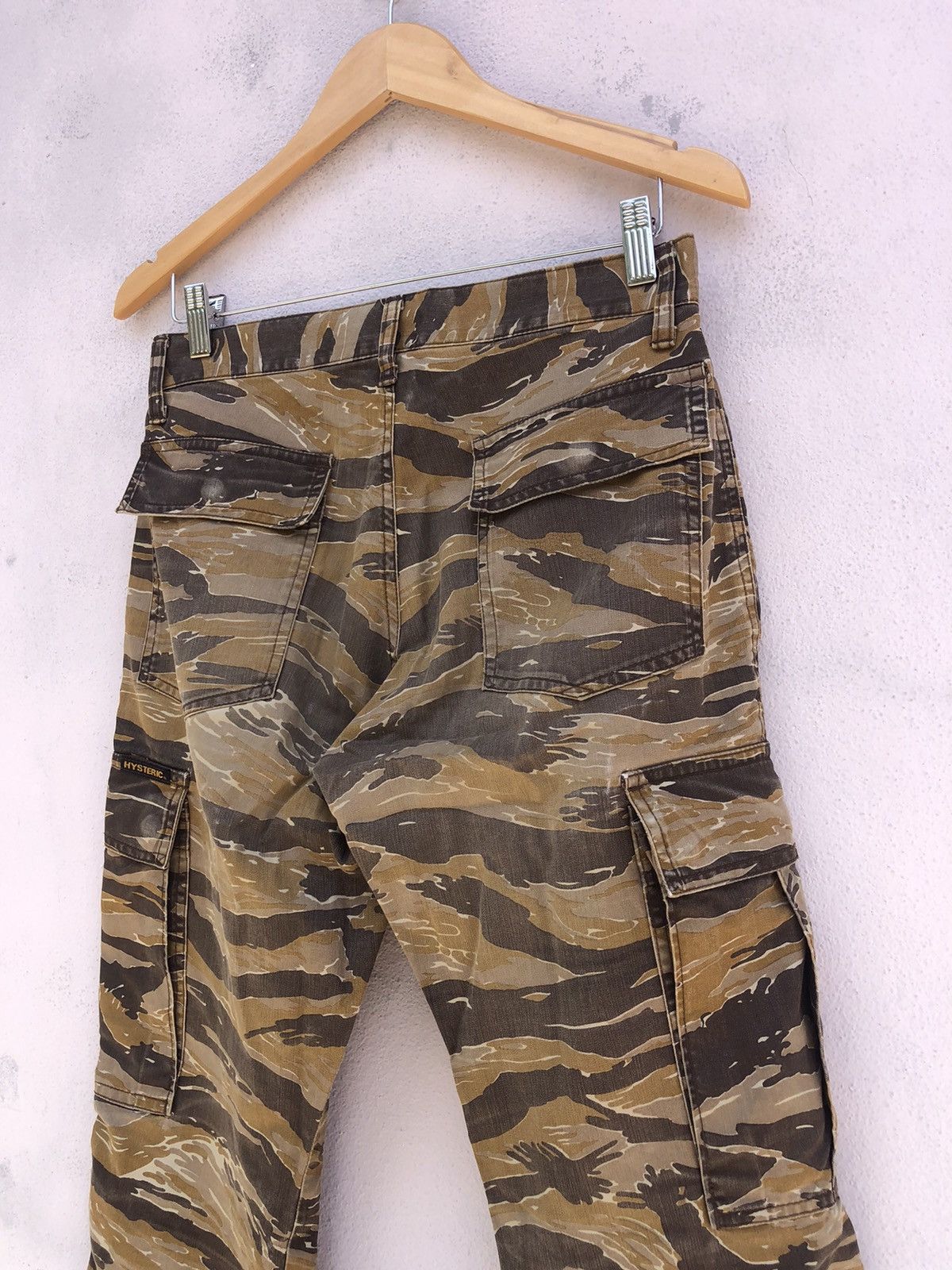 Hysteric Glamour Hysteric Glamour Tiger Stripe Military Style Cargo Pants Size US 29 - 6 Thumbnail