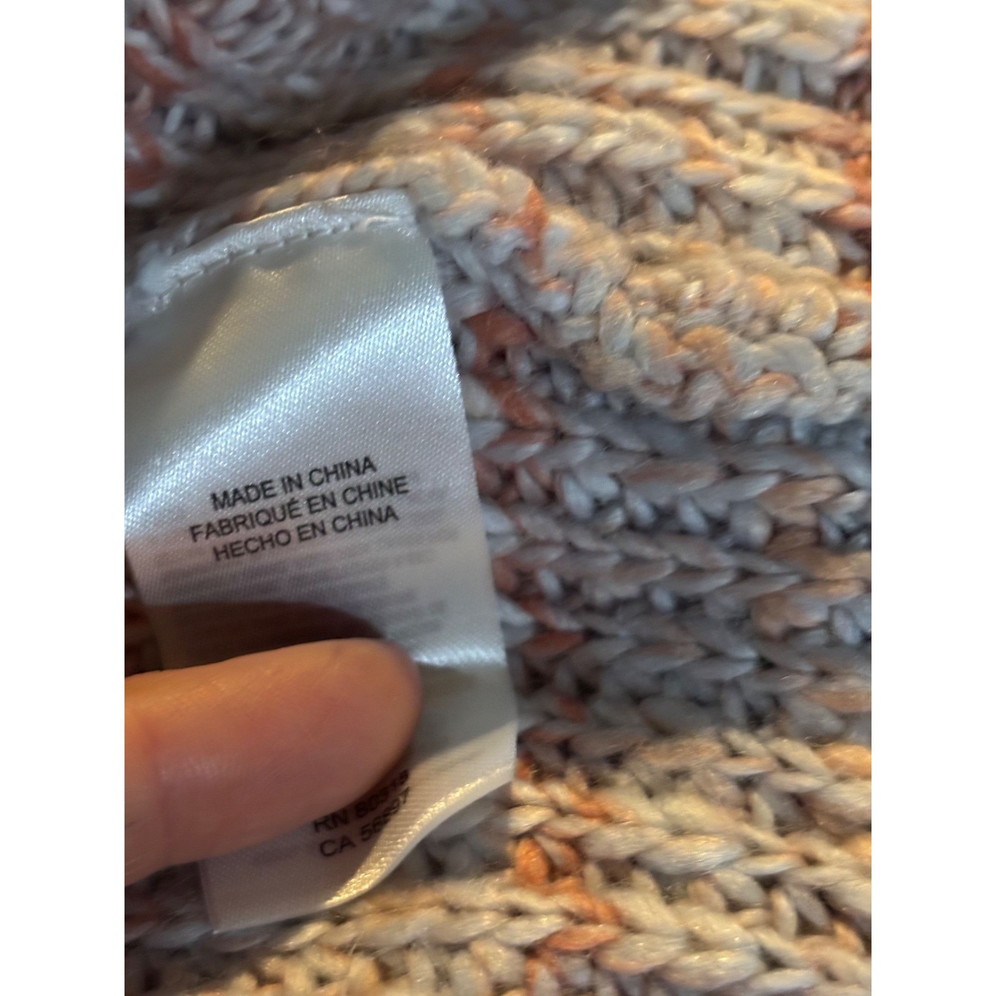Lucky Brand Lucky Brand Marled-Knit Crewneck Sweater, Pink, Sz. M Size M / US 6-8 / IT 42-44 - 10 Thumbnail