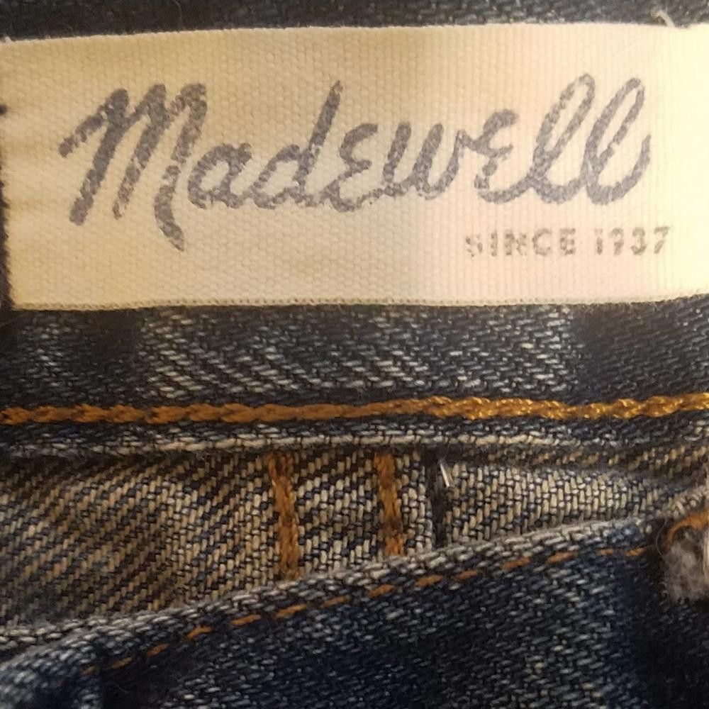 Madewell Madewell Blue Distressed Women's Jeans Size 26 Size 26" / US 2 / IT 38 - 4 Thumbnail