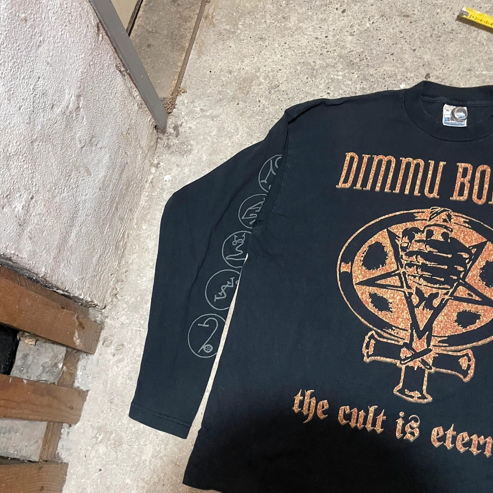 Band Tees Vintage Dimmu Borgir the cult tour 1999 long sleeve Size US XL / EU 56 / 4 - 4 Thumbnail