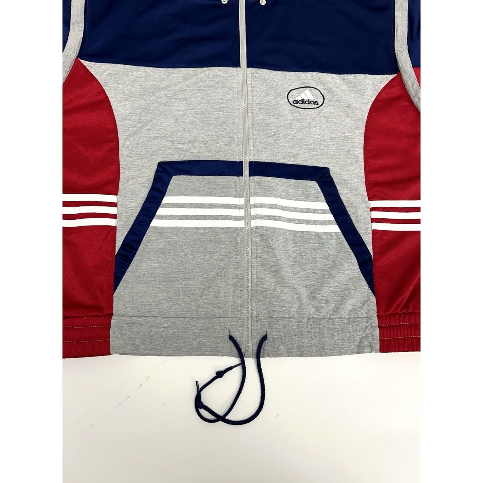 Adidas VINTAGE Adidas Track Jacket Zip Off Sleeves Medium Three Stripes Size US M / EU 48-50 / 2 - 4 Thumbnail