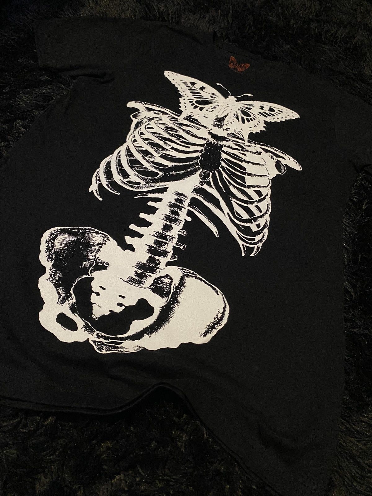 Playboi Carti Playboi Carti Butterfly Skeleton Self Tilted Tour Merch Size US M / EU 48-50 / 2 - 2 Thumbnail