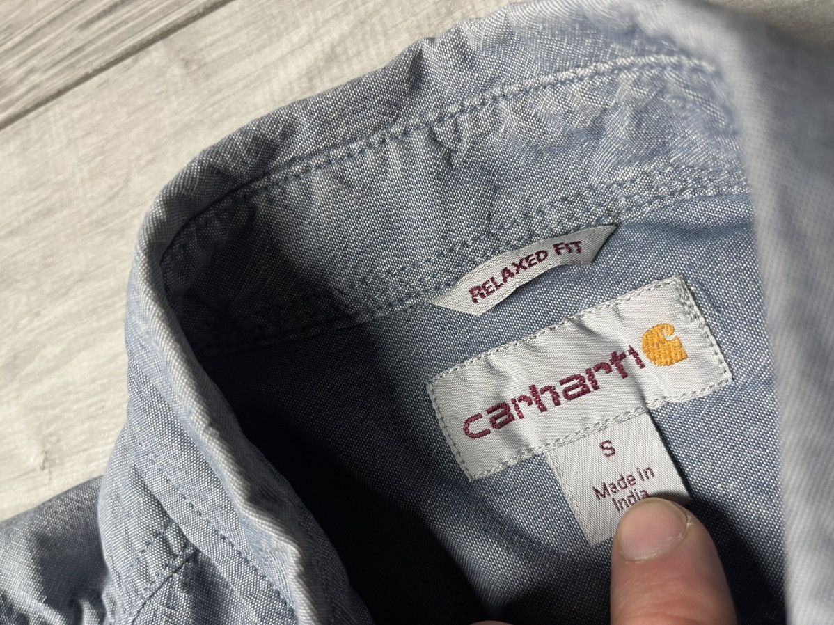 Carhartt Carhartt shirt relaxed fit pocket logo size Small Size US S / EU 44-46 / 1 - 4 Thumbnail