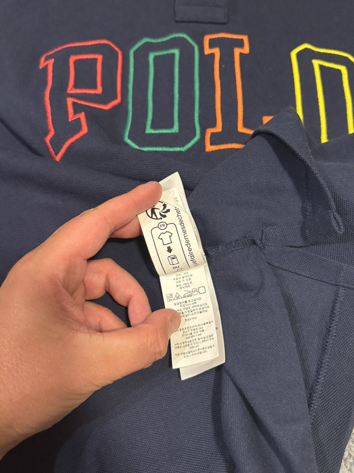 Polo Ralph Lauren 160$ Polo Ralph Lauren Colourful Embroidered Logo Polo Shirt Size US M / EU 48-50 / 2 - 7 Thumbnail