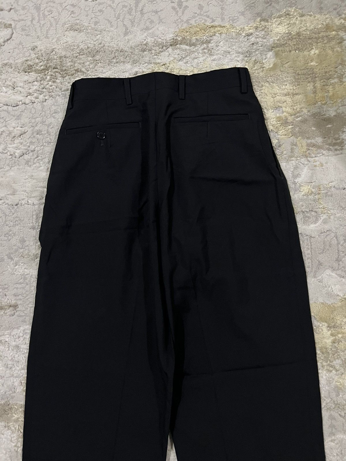 Yohji Yamamoto 1990s Yohji Yamamoto Gabardine Post Apocalypse Baggy Pants Size US 28 / EU 44 - 8 Thumbnail