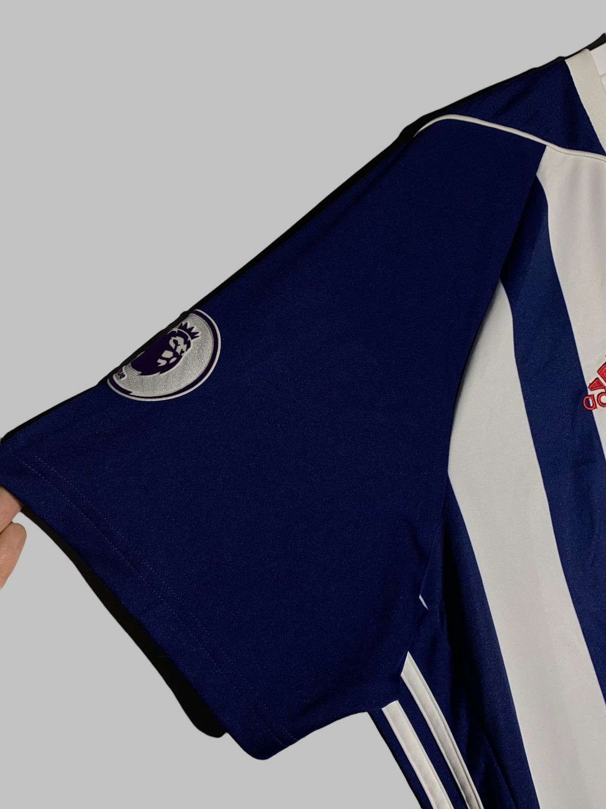 Adidas Adidas West Bromwich Albion 2017/18 Home Football Shirt Size US XXL / EU 58 / 5 - 10 Thumbnail