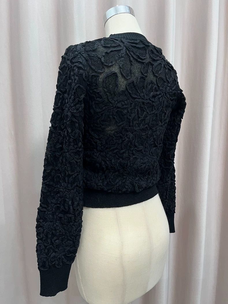 Other Comme Des Garcons Three-dimensional flower cardigan Size XS / US 0-2 / IT 36-38 - 4 Thumbnail