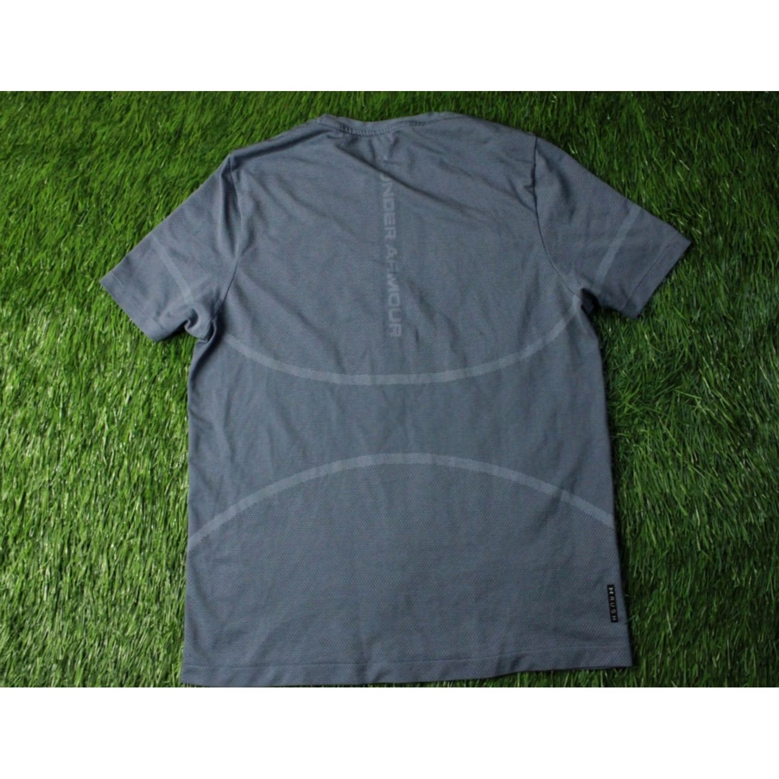 Under Armour UNDER ARMOUR RUSH 2023 Men TRAINING COMPRESSION SHIRT JERSEY L Gray T-Shirt Short Sleeve CrossFit Size US L / EU 52-54 / 3 - 2 Thumbnail