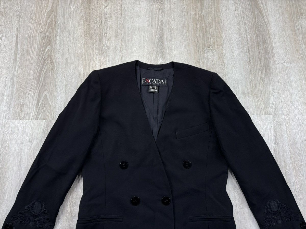 Escada × Japanese Brand × Vintage Womens blazer Escada Margaretha Ley Size 40 Size S / US 4 / IT 40 - 3 Thumbnail