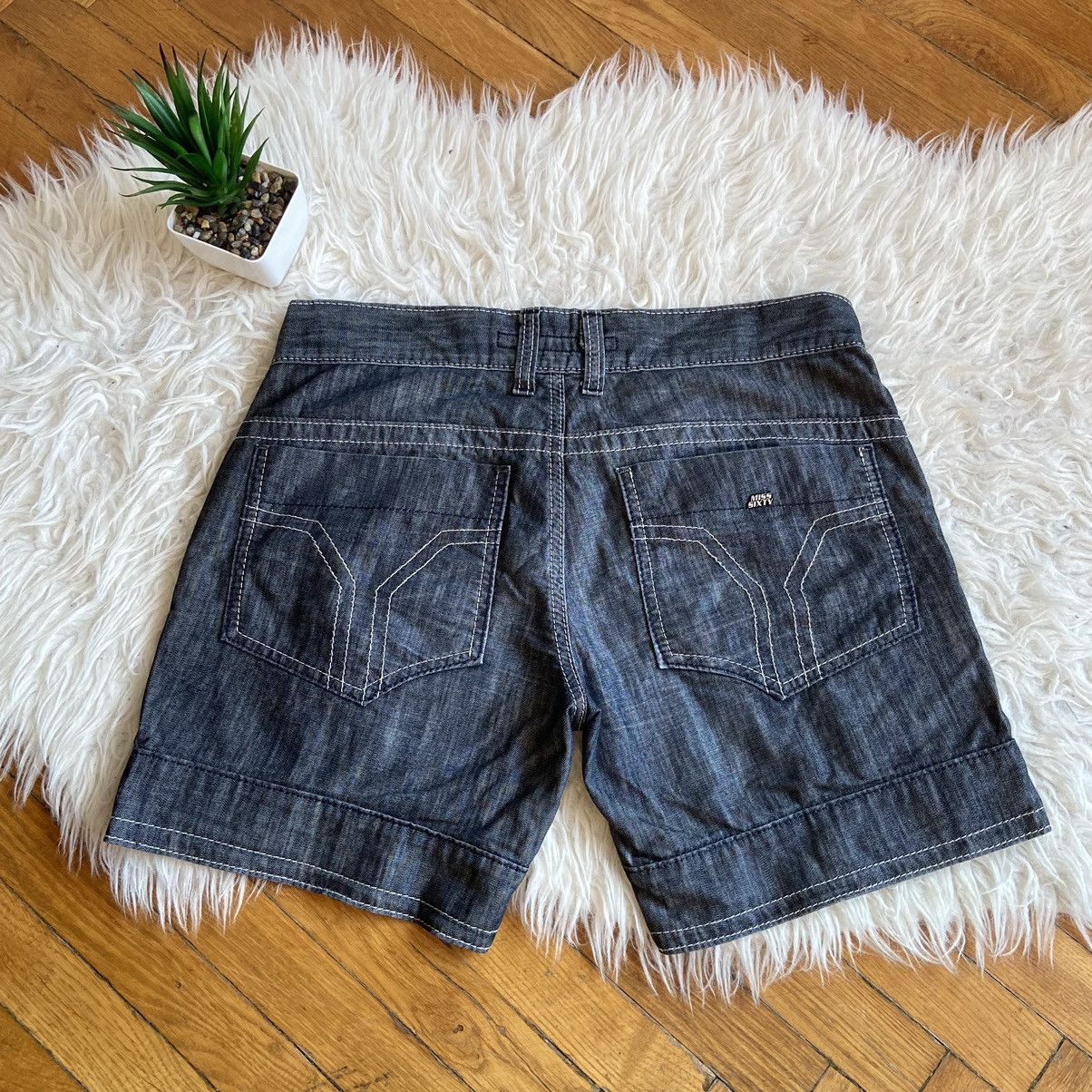 Miss Sixty 📌 Crazy Miss Sixty Vintage Y2K Denim Shorts Size 32" / US 10 / IT 46 - 2 Thumbnail