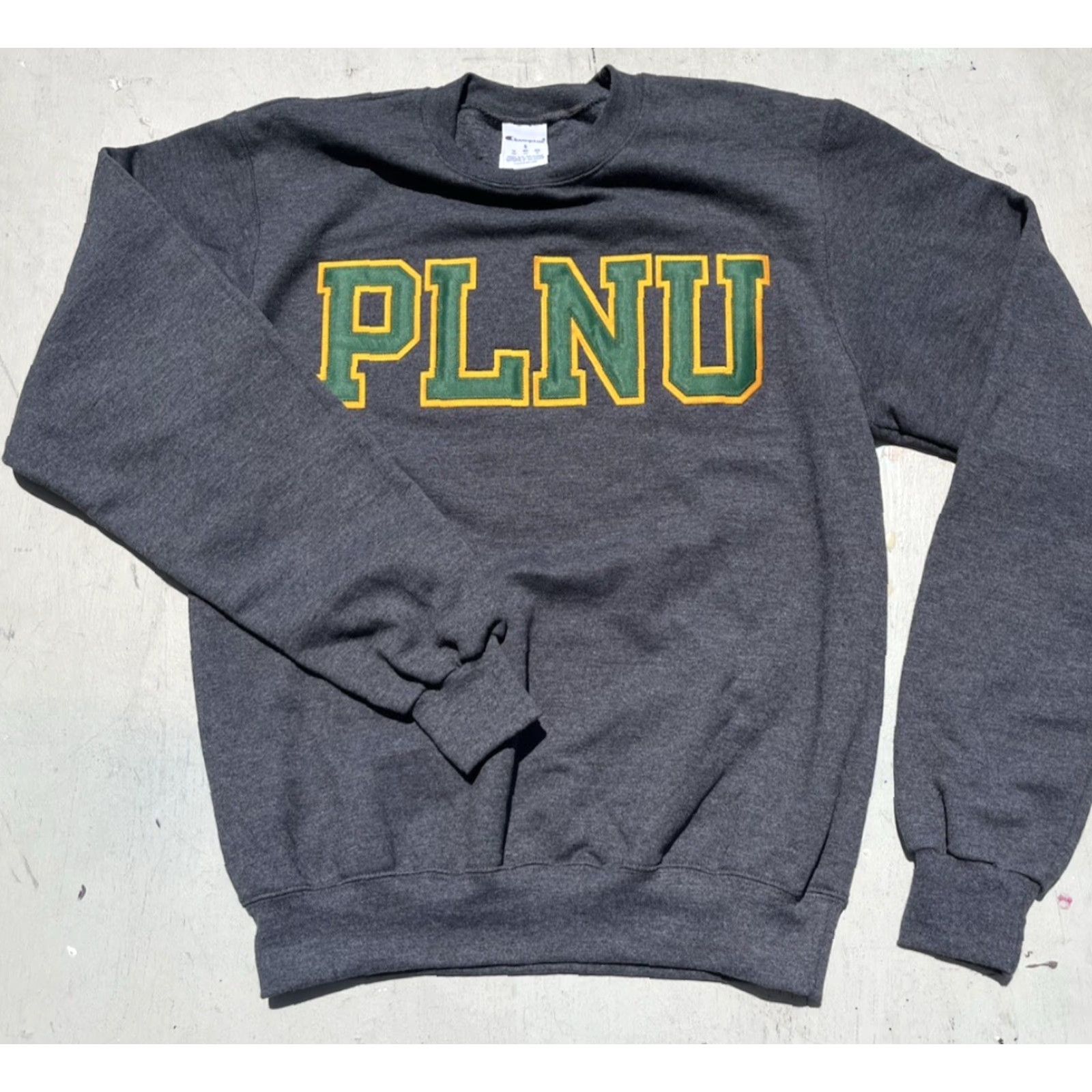 Champion Champion Sweatshirt Men's S Gray PLNU College Activewear Gym NCAA Preppy Casual Mens Size US S / EU 44-46 / 1 - 5 Thumbnail