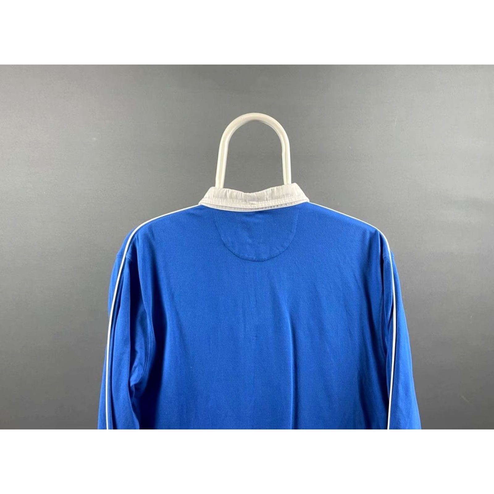 La Martina La Martina Polo Shirt Blue Mens Slim-Fit Long Sleeve Regular Size L Embroidered Collar Polo Size US L / EU 52-54 / 3 - 8 Thumbnail