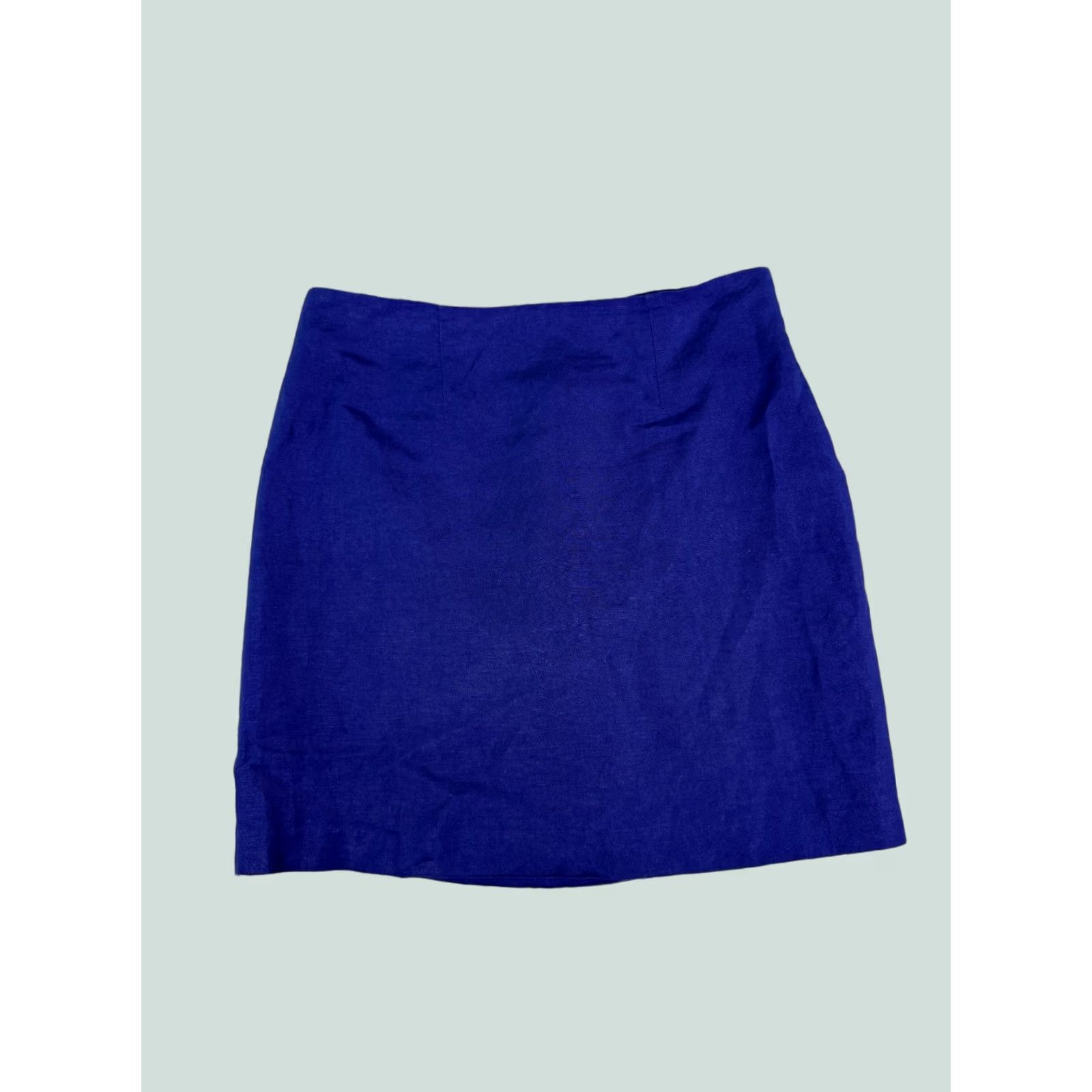 Forever 21 FOREVER 21 Essentials Womens Blue Mini Skirt Size M Zip Lined E837 Size 32" / US 10 / IT 46 - 1 Thumbnail