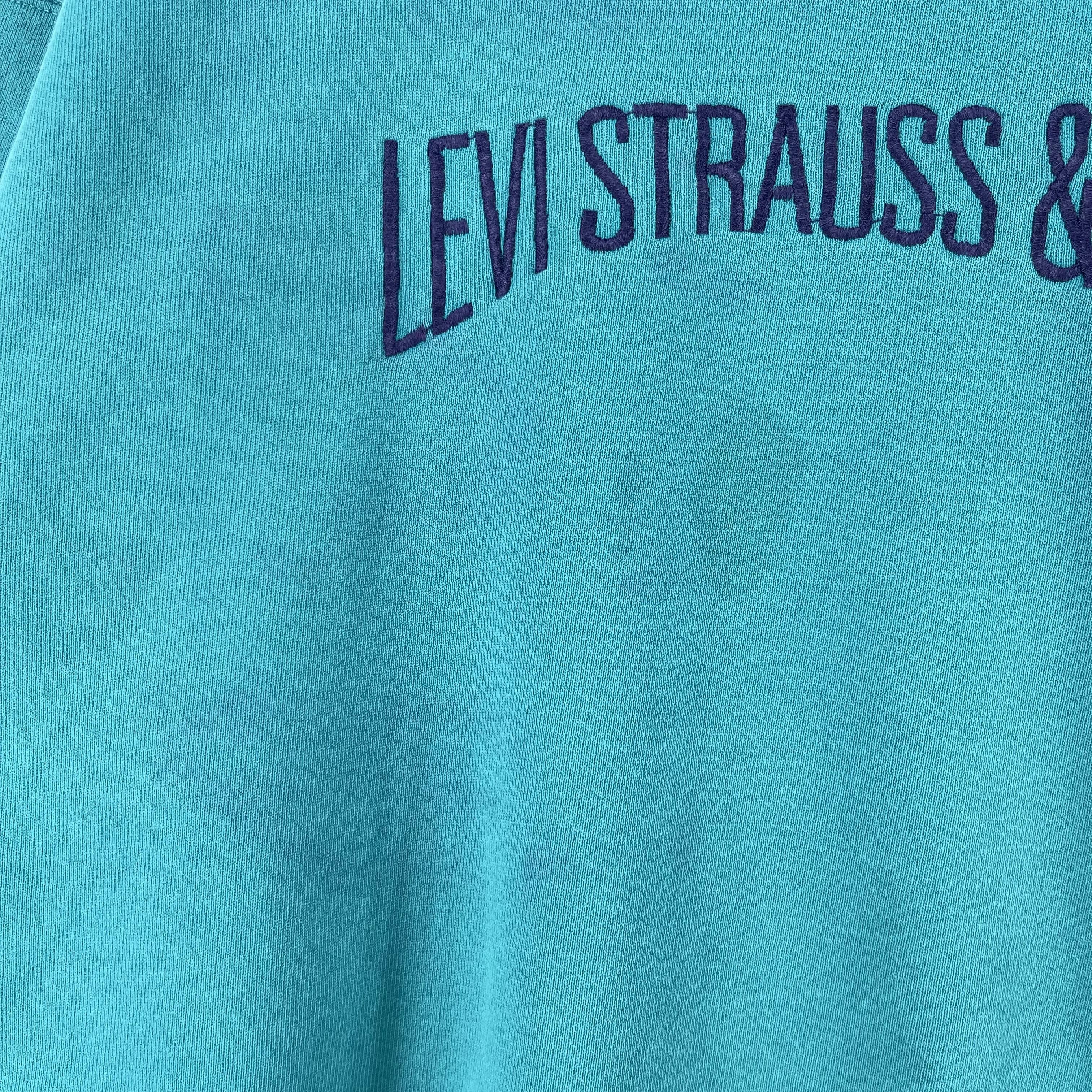 Levi's × Vintage Vintage LEVIS Spellout Embroidery Distressed Sweatshirt Size US M / EU 48-50 / 2 - 3 Thumbnail