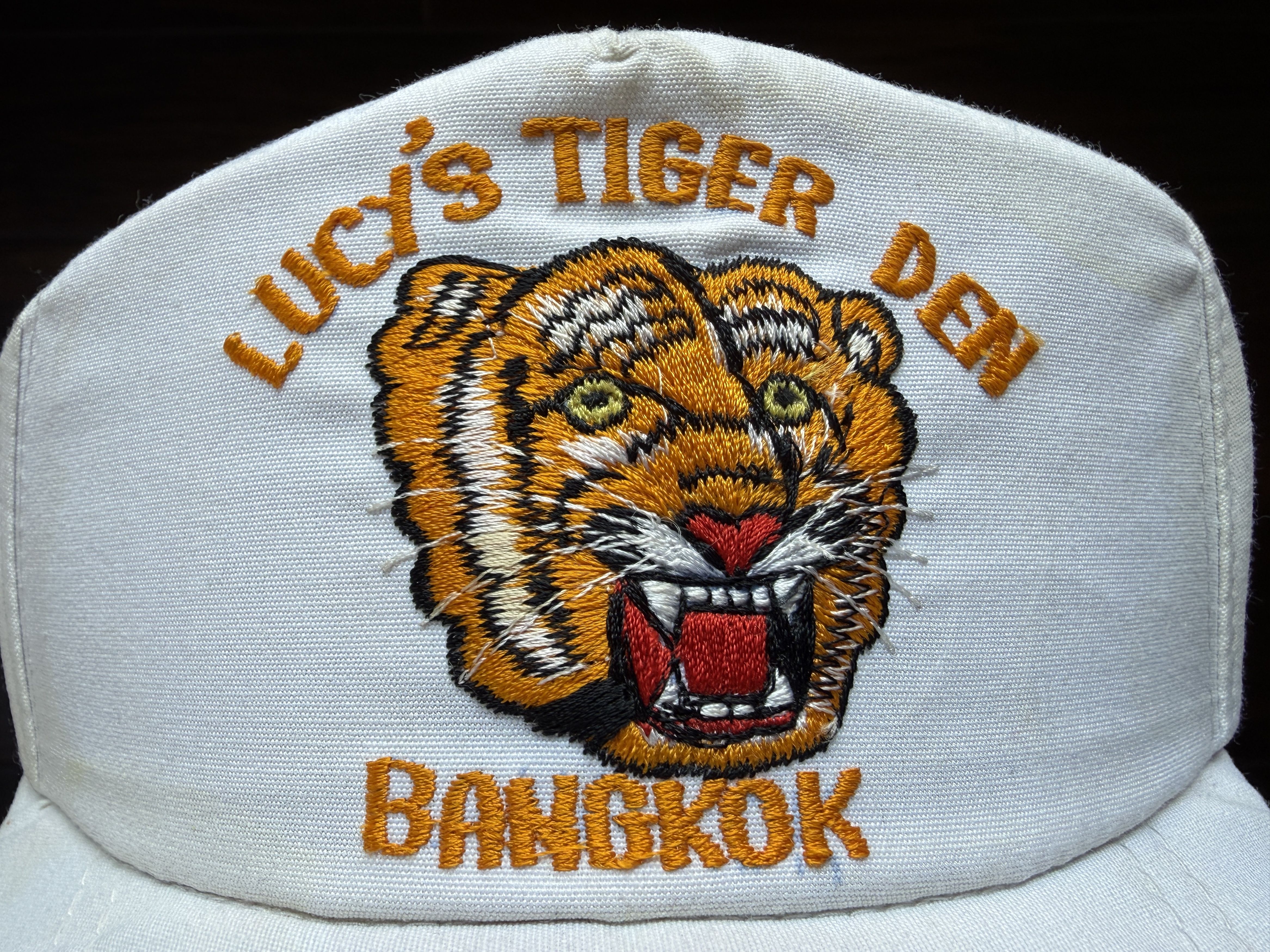 Other Rare Vintage Lucy’s Tiger Den Bangkok Hat Size ONE SIZE - 3 Thumbnail