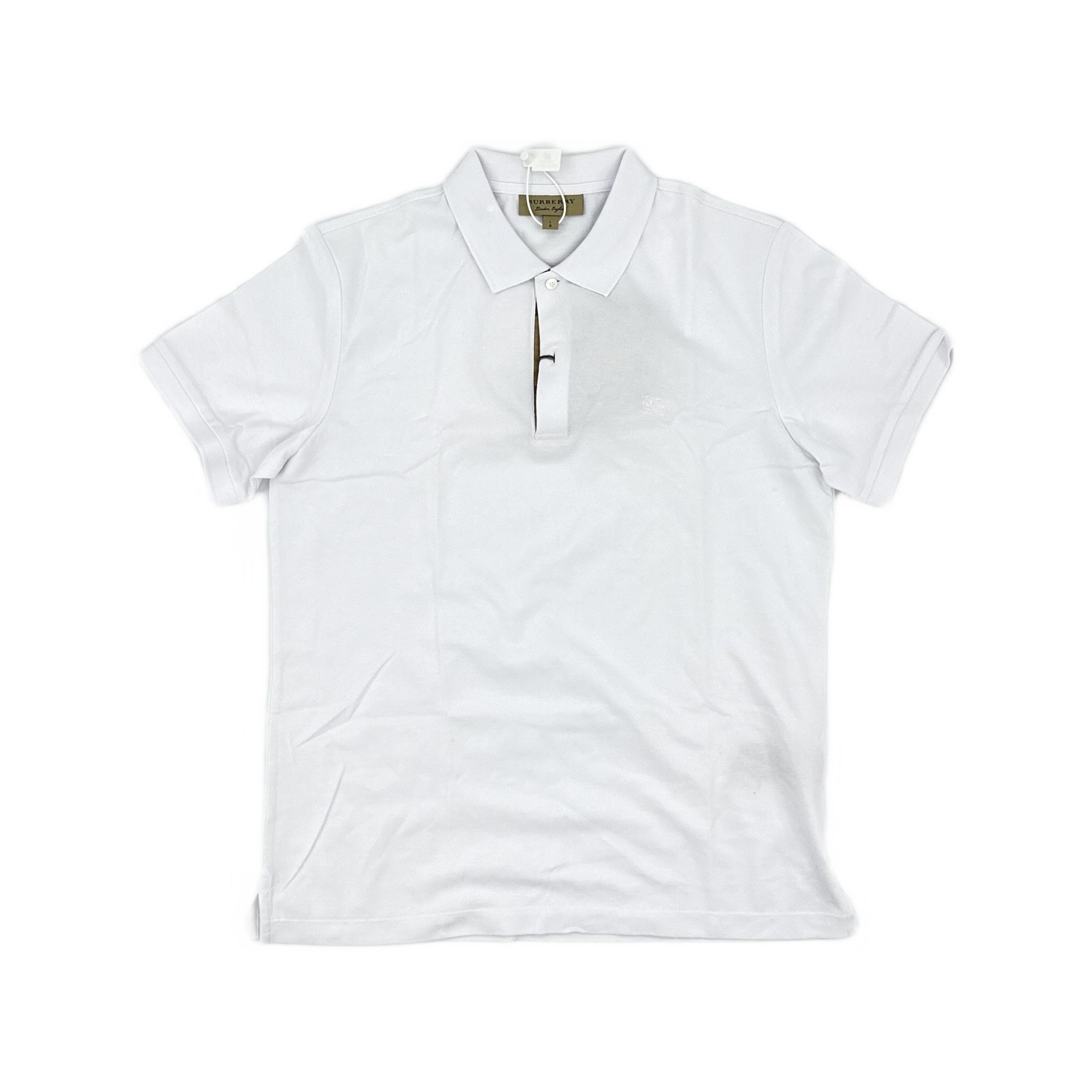 Burberry Burberry Logo Polo Shirt Size L Size US L / EU 52-54 / 3 - 1 Thumbnail
