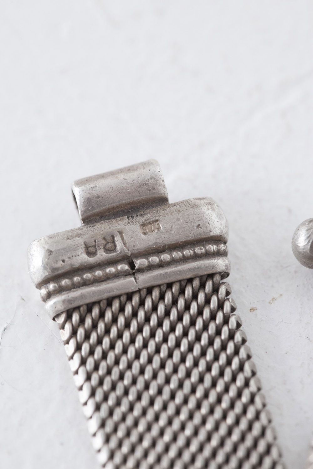 Vintage Vintage sterling silver mesh bracelet Size ONE SIZE - 7 Thumbnail