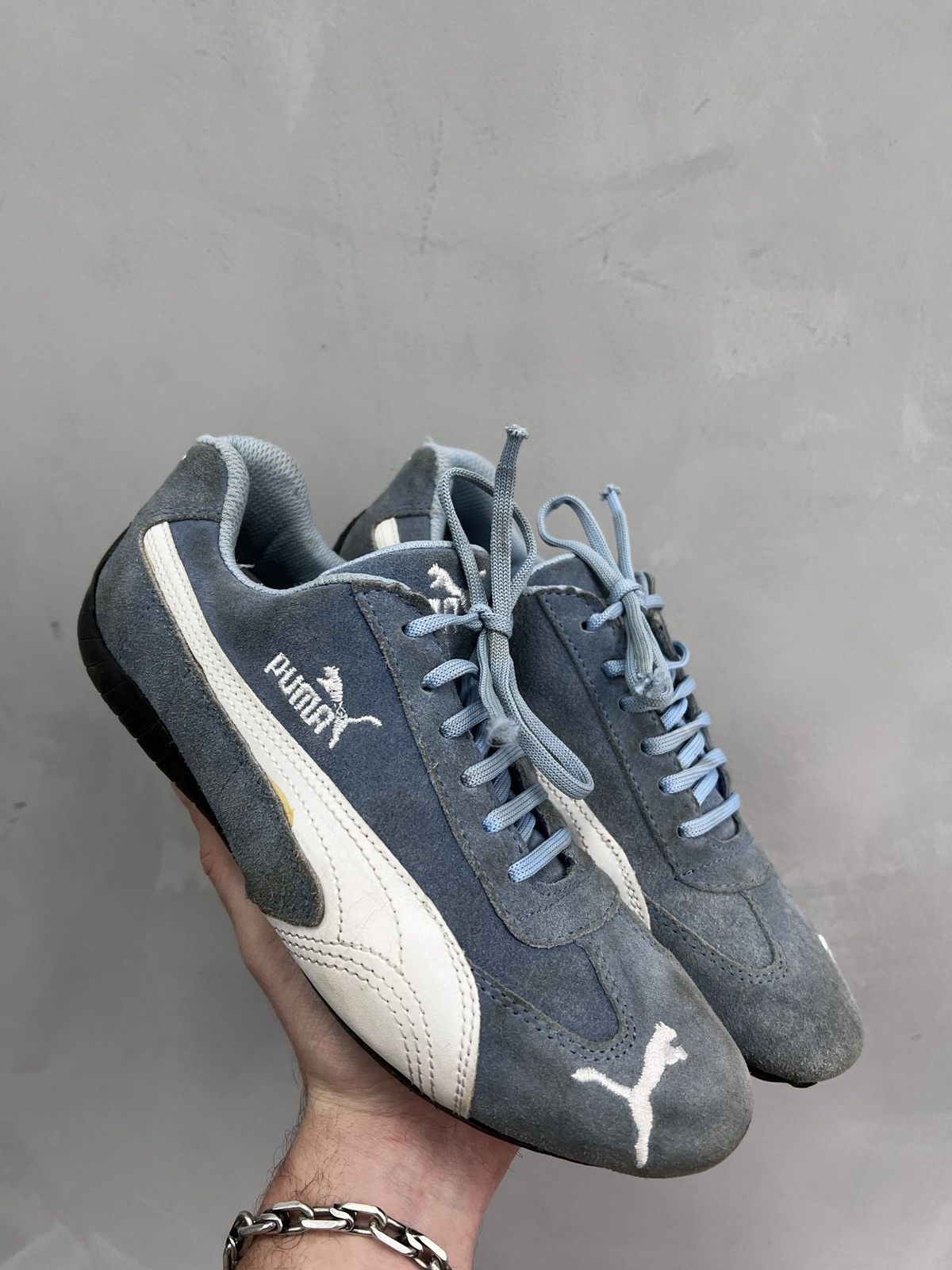 Puma × Vintage VINTAGE Y2K SUEDE PUMA SPEED CAT HYPE RETRO SHOES TRAINERS Size US 9 / IT 39 - 5 Thumbnail