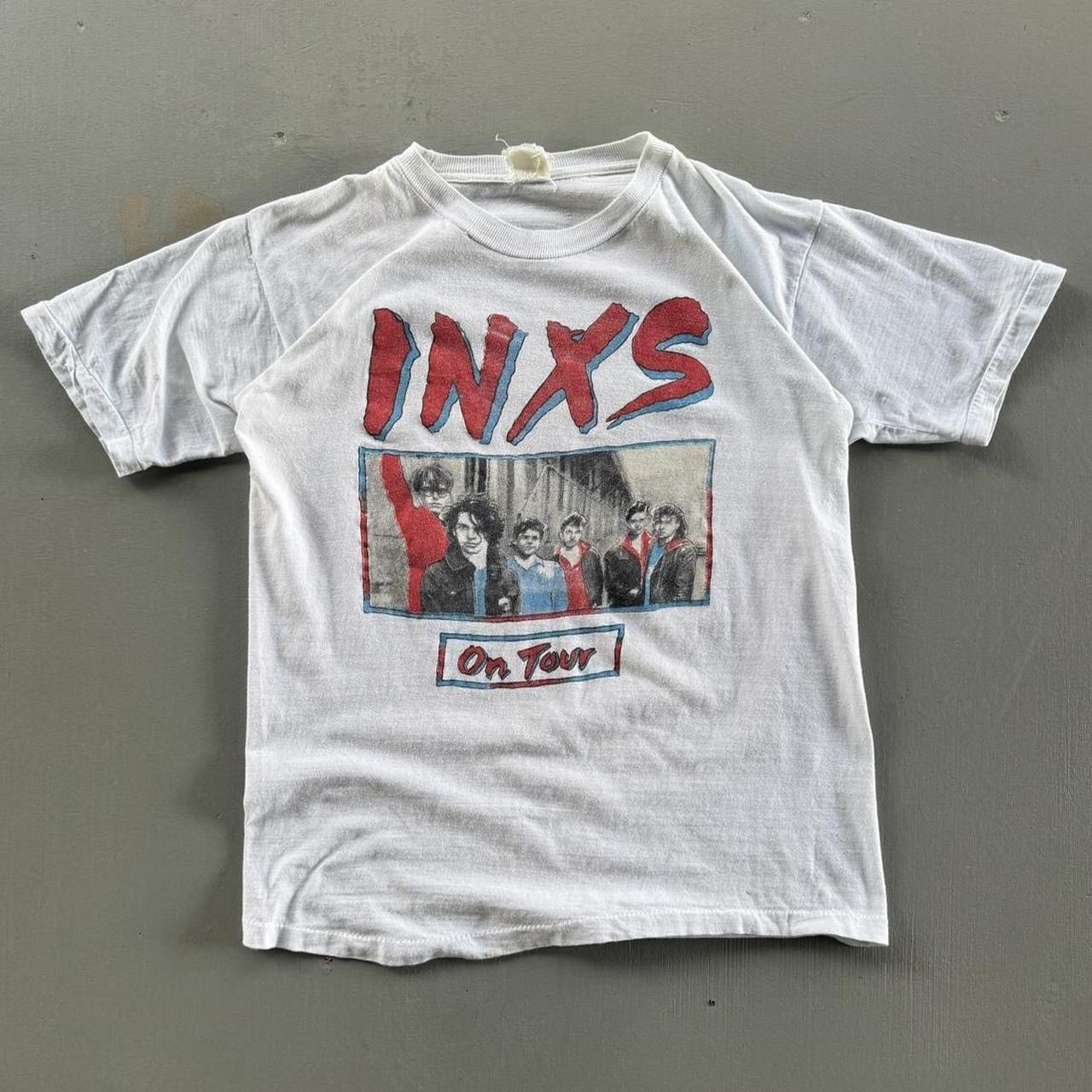 Band Tees × Vintage 80’s INXS Band T 🔥 Size US L / EU 52-54 / 3 - 1 Thumbnail