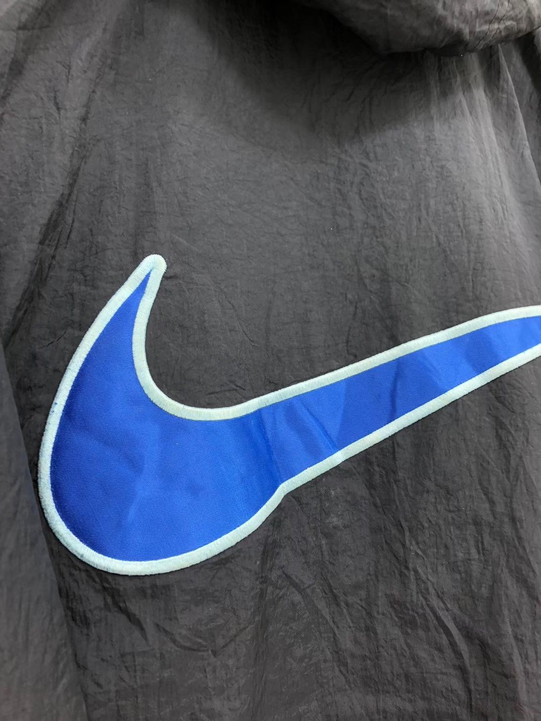 Nike × Vintage Vintage 90's NIKE Jacket Big Swoosh Logo BN Size US XL / EU 56 / 4 - 5 Thumbnail
