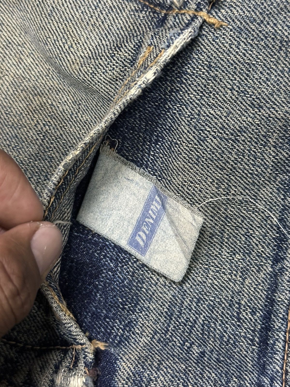 Denime Distress Vintage Denim Selvedge . Size US 32 / EU 48 - 13 Thumbnail