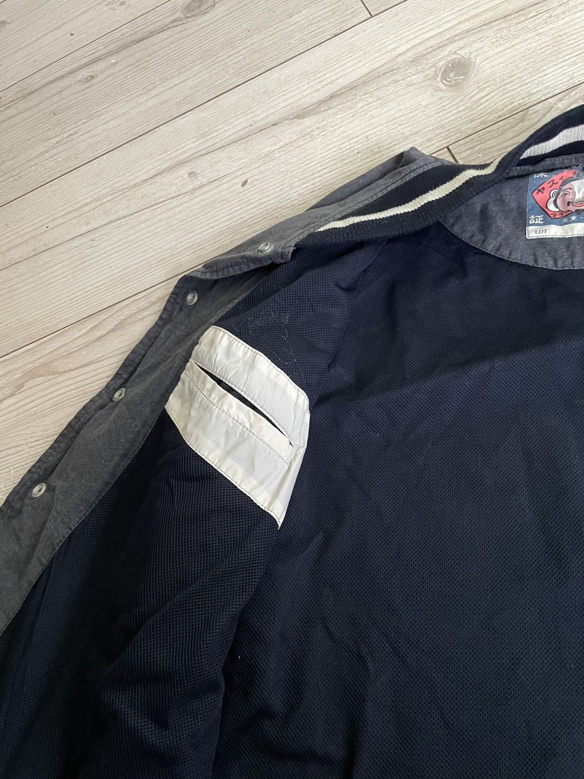 Evisu × Japanese Brand × Vintage Evisu Bomber Jacket Size US L / EU 52-54 / 3 - 18 Thumbnail