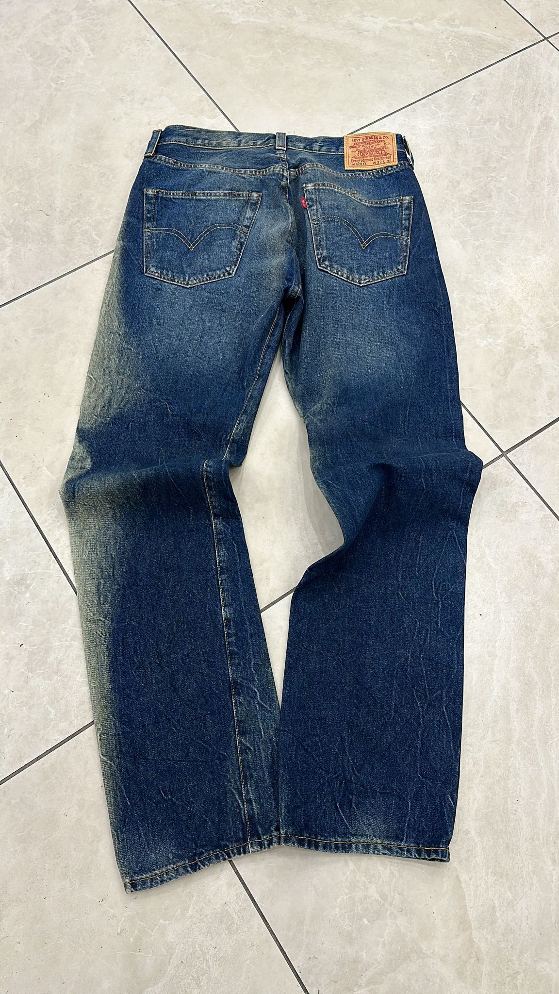 Levi's Vintage Clothing LVC Levi's Vintage Clothing 1947 501XX BigE Selvedge Jeans Size US 32 / EU 48 - 2 Thumbnail