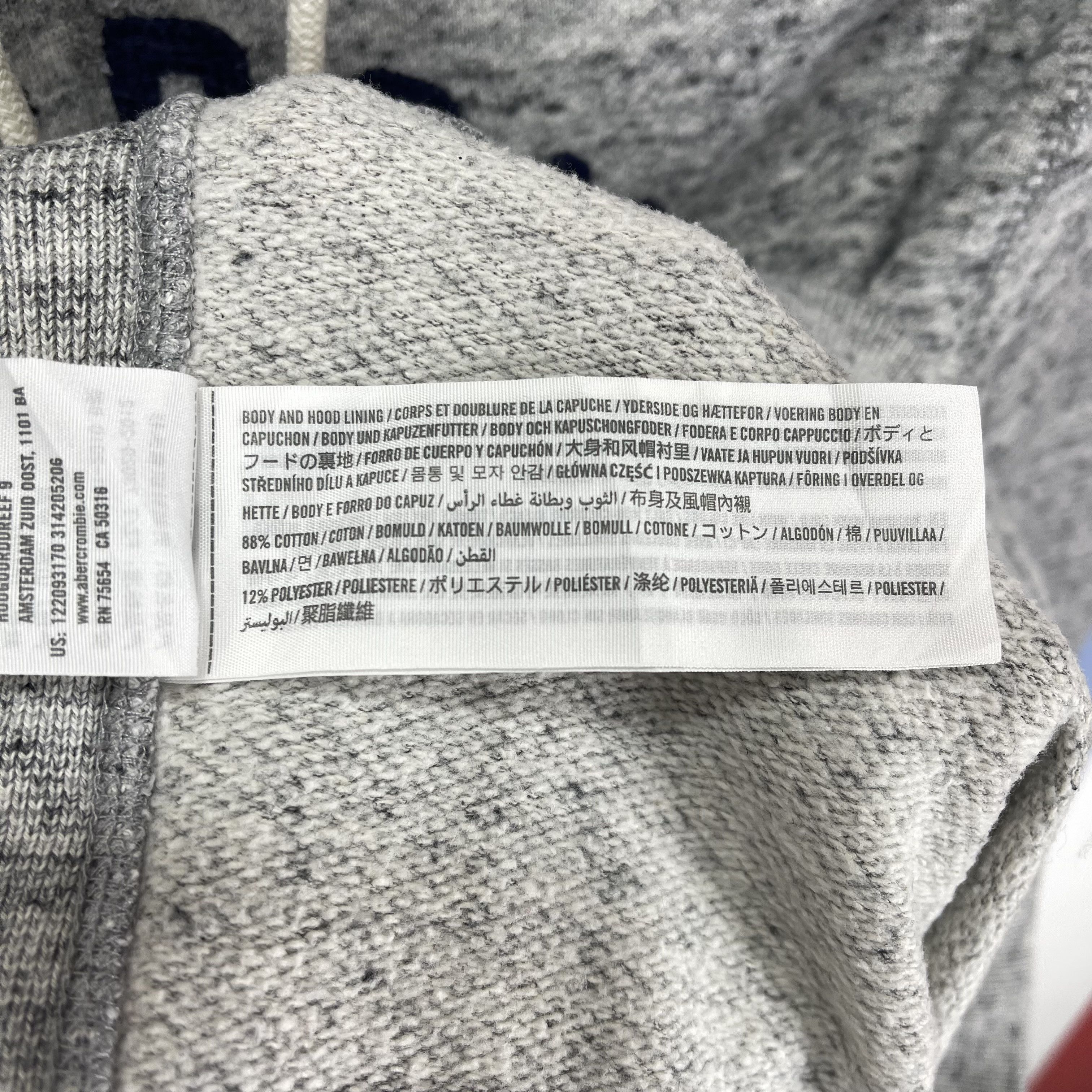 Abercrombie & Fitch ABERCROMBIE & FITCH Hoodie Pullover #2521/M Size US S / EU 44-46 / 1 - 8 Thumbnail