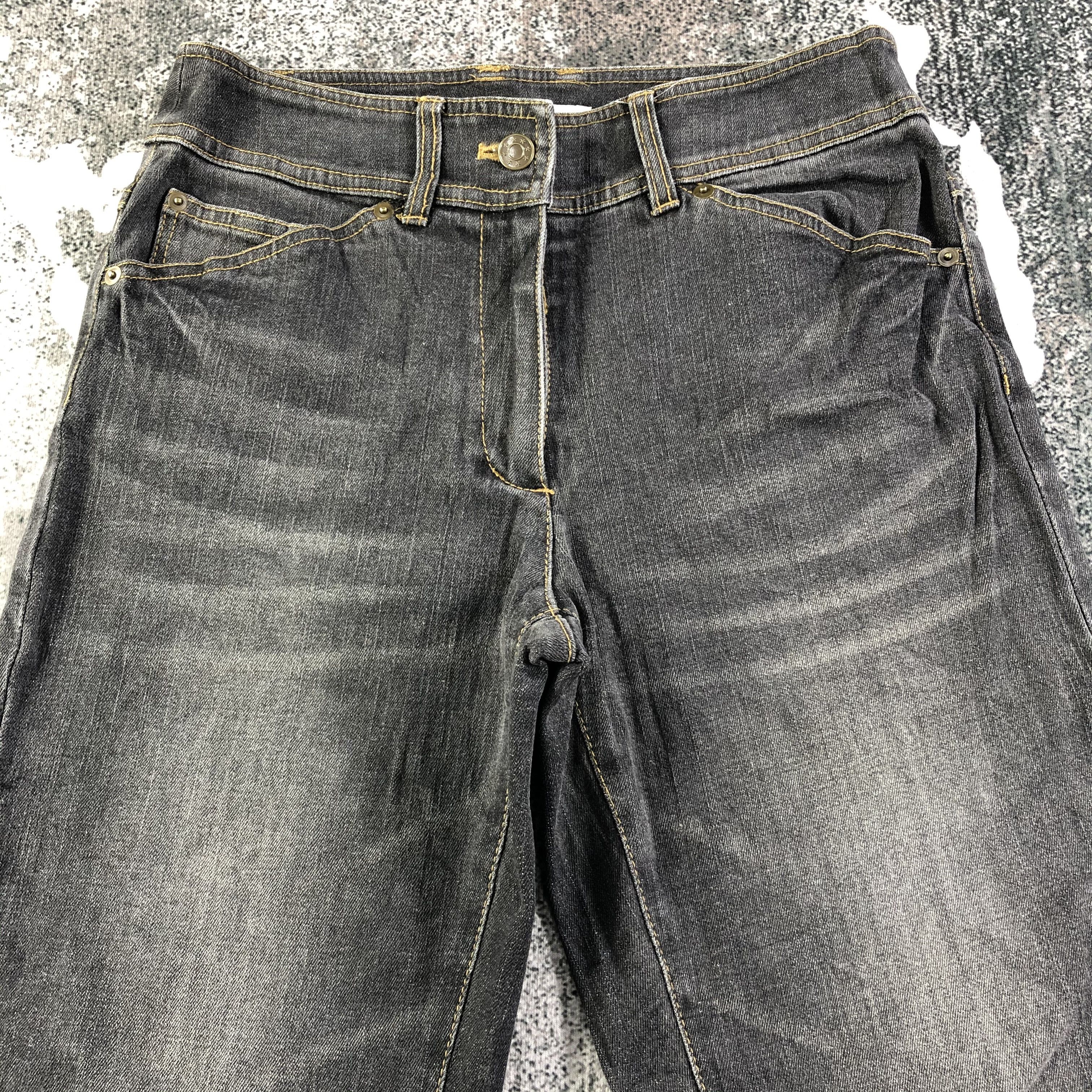Japanese Brand Japanese Brand Espie Jeans Faded Black Flare Denim KJ1645 Size 28" / US 6 / IT 42 - 3 Thumbnail