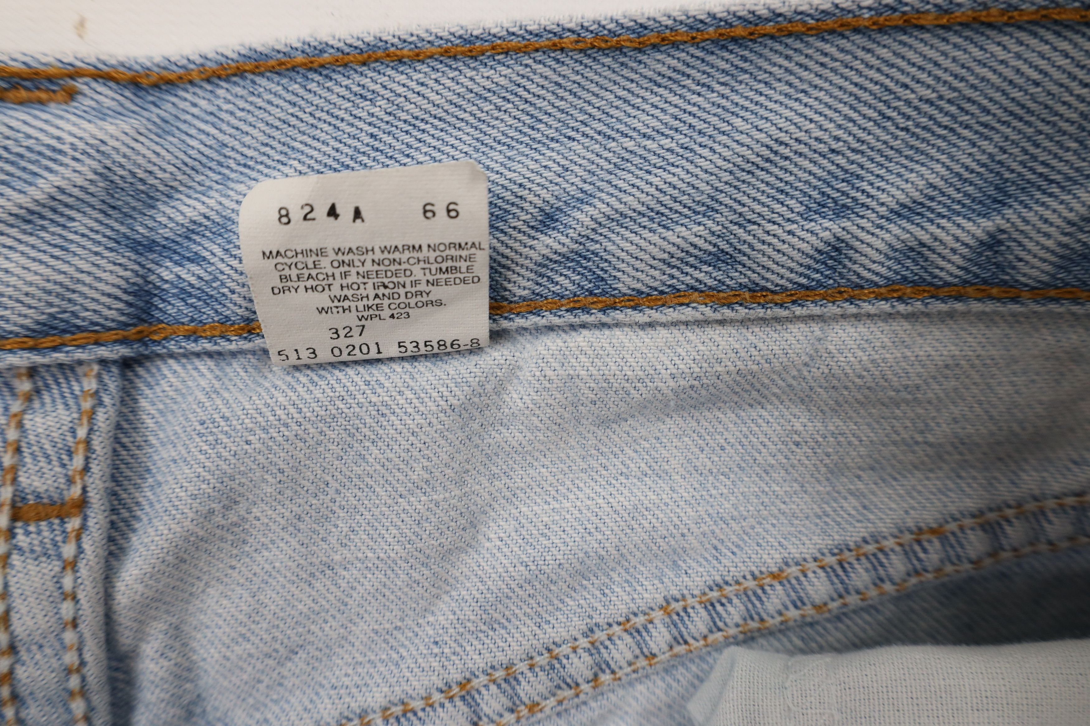 Levi's × Vintage Vintage Y2K 2001 Levis 505 Fit Straight Leg Jeans USA Size US 34 / EU 50 - 7 Thumbnail