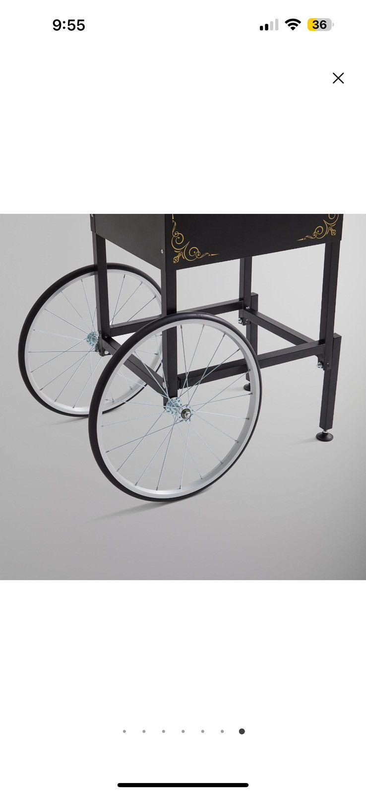 Kith Kith Kithmas popcorn Cart/ Machine Size ONE SIZE - 7 Thumbnail