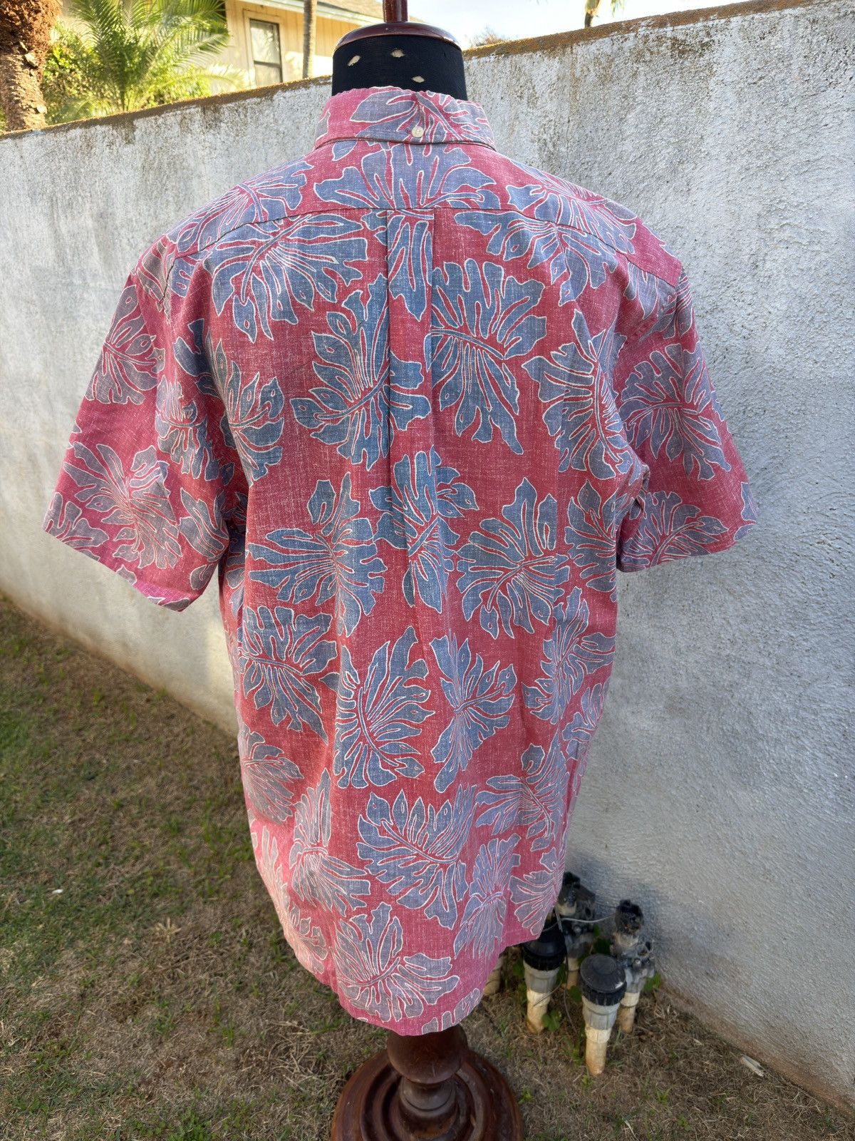 Reyn Spooner PreOwned Reyn Spooner Classic Hawaiian Men's XXXL Red/Blue Size US XXL / EU 58 / 5 - 2 Thumbnail