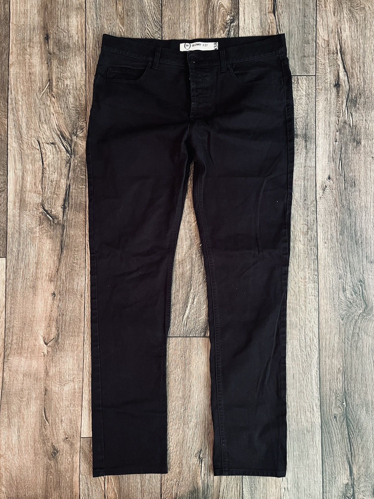 Alexander McQueen Alexander McQueen Swallow Logo Slim Fit Jeans MCQ Size US 38 / EU 54 - 3 Thumbnail