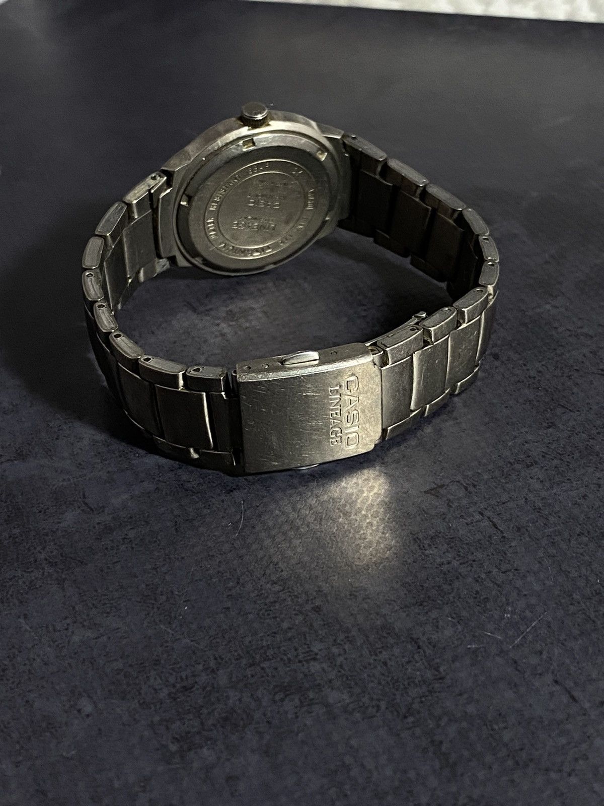 Casio Casio Titanium Silver Dial Watch Steel Japanese Brand Size ONE SIZE - 8 Thumbnail