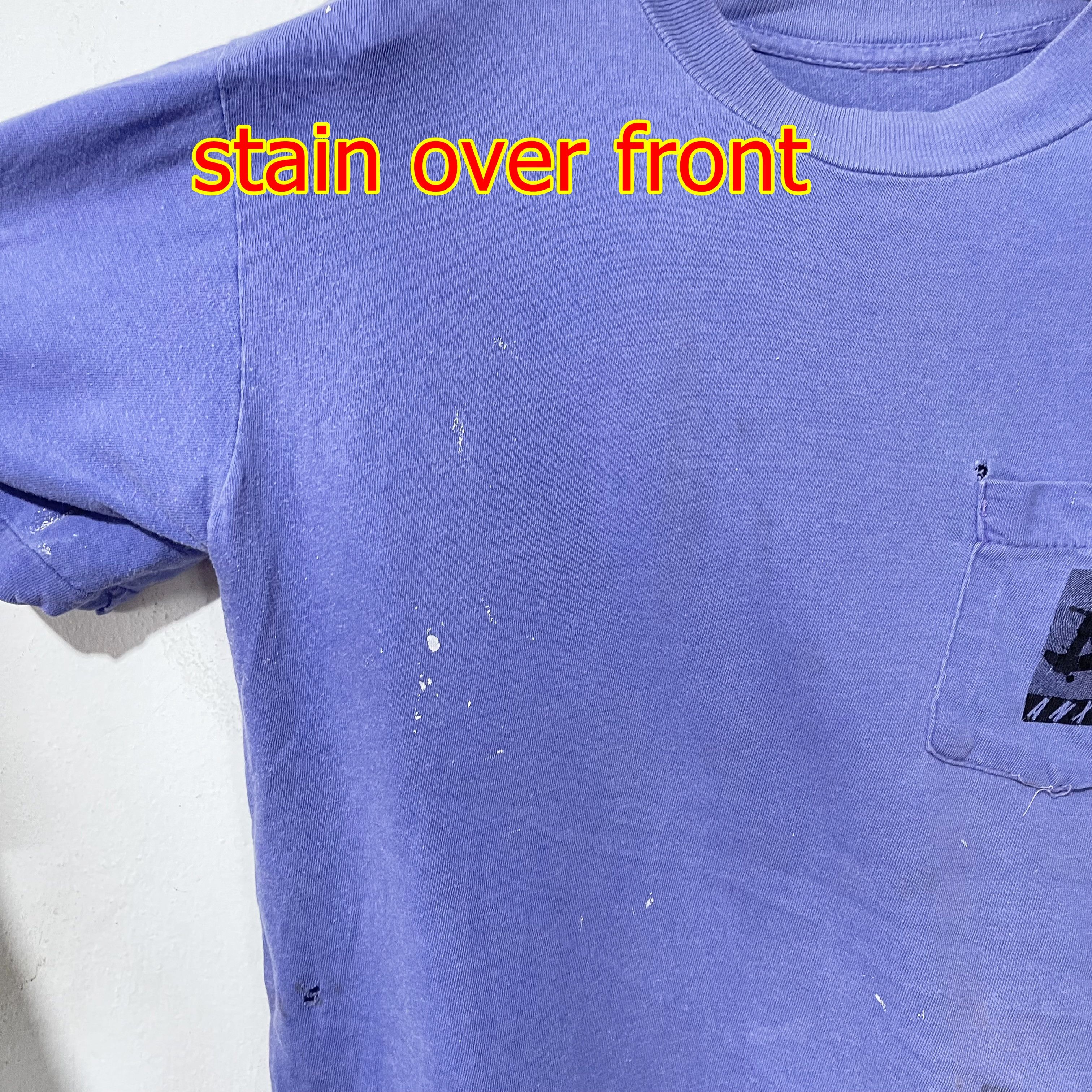Vintage Vintage 90s Sky Anxiety Pocket Tee Size US XXS / EU 40 - 9 Thumbnail