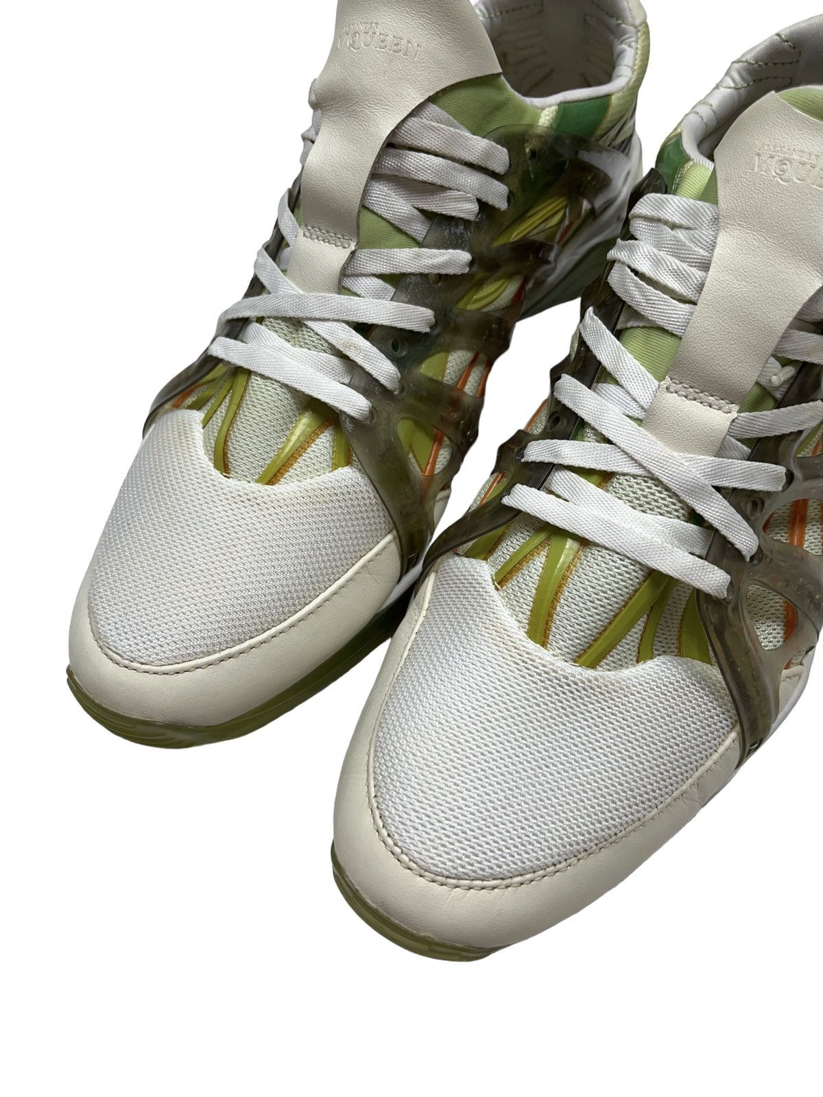 Alexander McQueen × Puma Alexander McQueen x Puma Ribcage Leather Sneakers Size US 10 / EU 43 - 5 Thumbnail