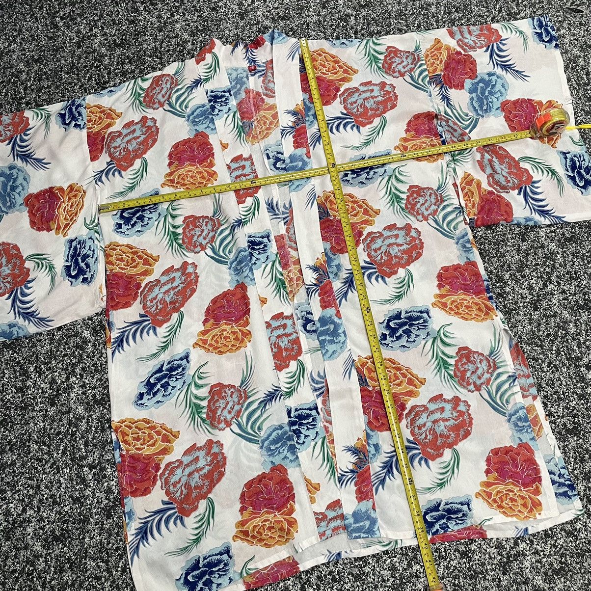Designer × Japanese Brand × Vintage 🔴 Vintage Amina Japanes Kimono Cloak Rayon 100% 🔴 Size US XL / EU 56 / 4 - 5 Thumbnail