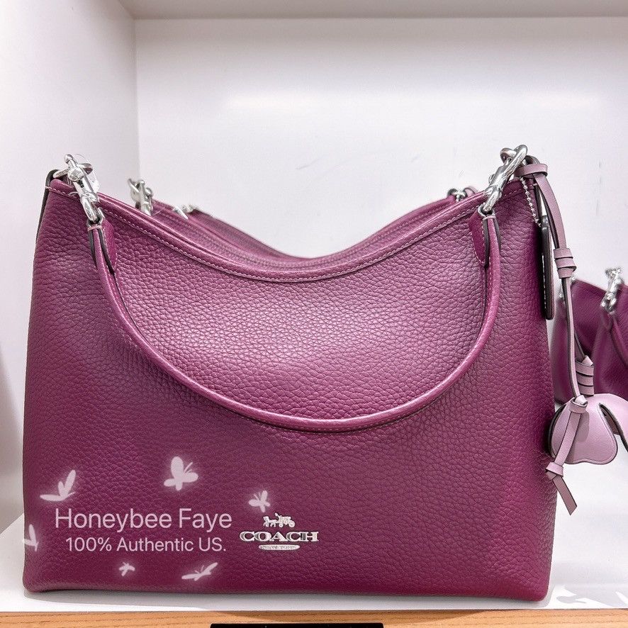 Coach Laurel Shoulder Bag With Flower Charm CCE35 Size ONE SIZE - 1 Thumbnail