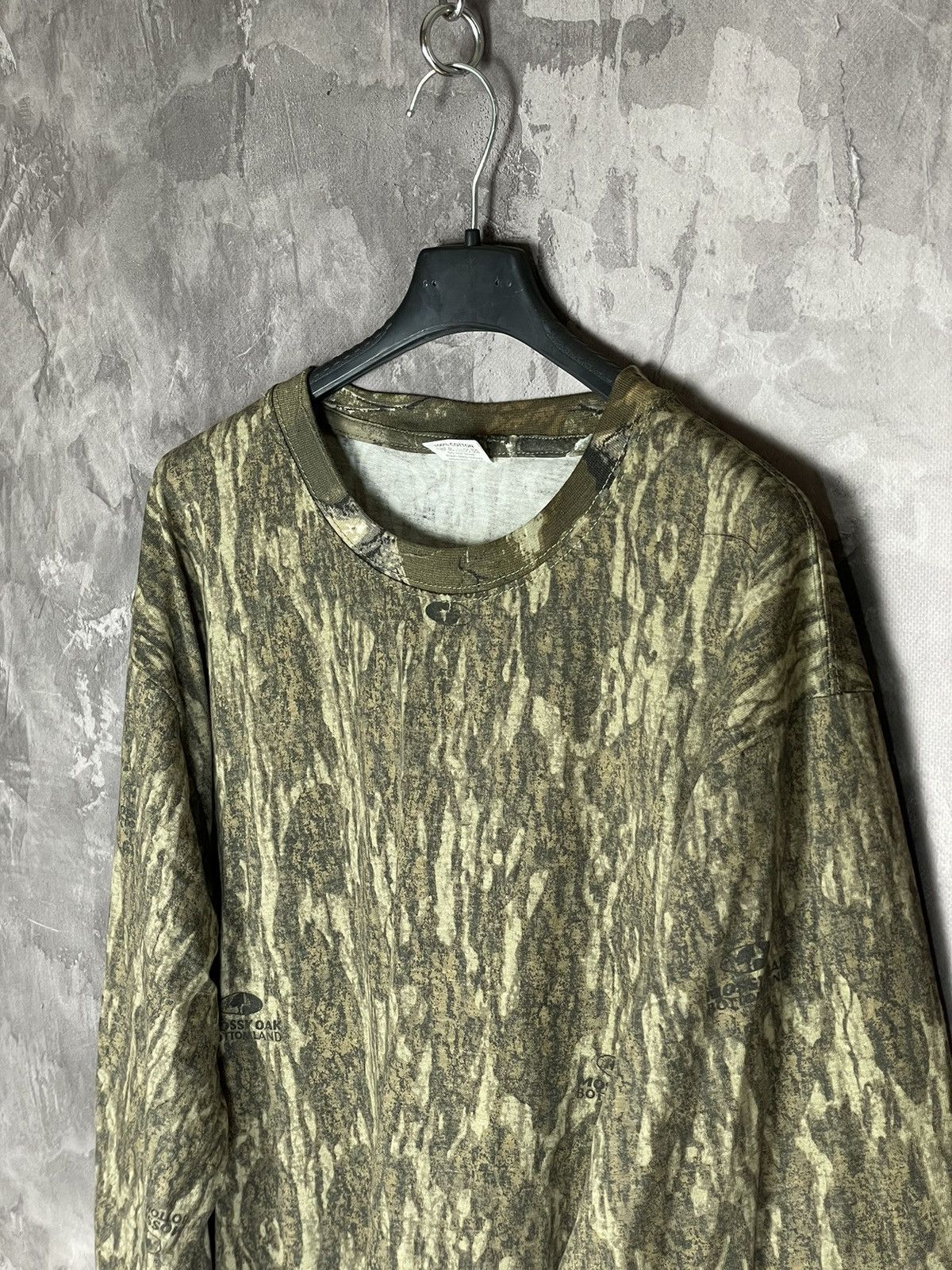Carhartt × Mossy Oaks × Vintage Crazy Vintage Mossy Oak Camo Long Sleeve T Shirt Style Faded Size US XL / EU 56 / 4 - 8 Thumbnail