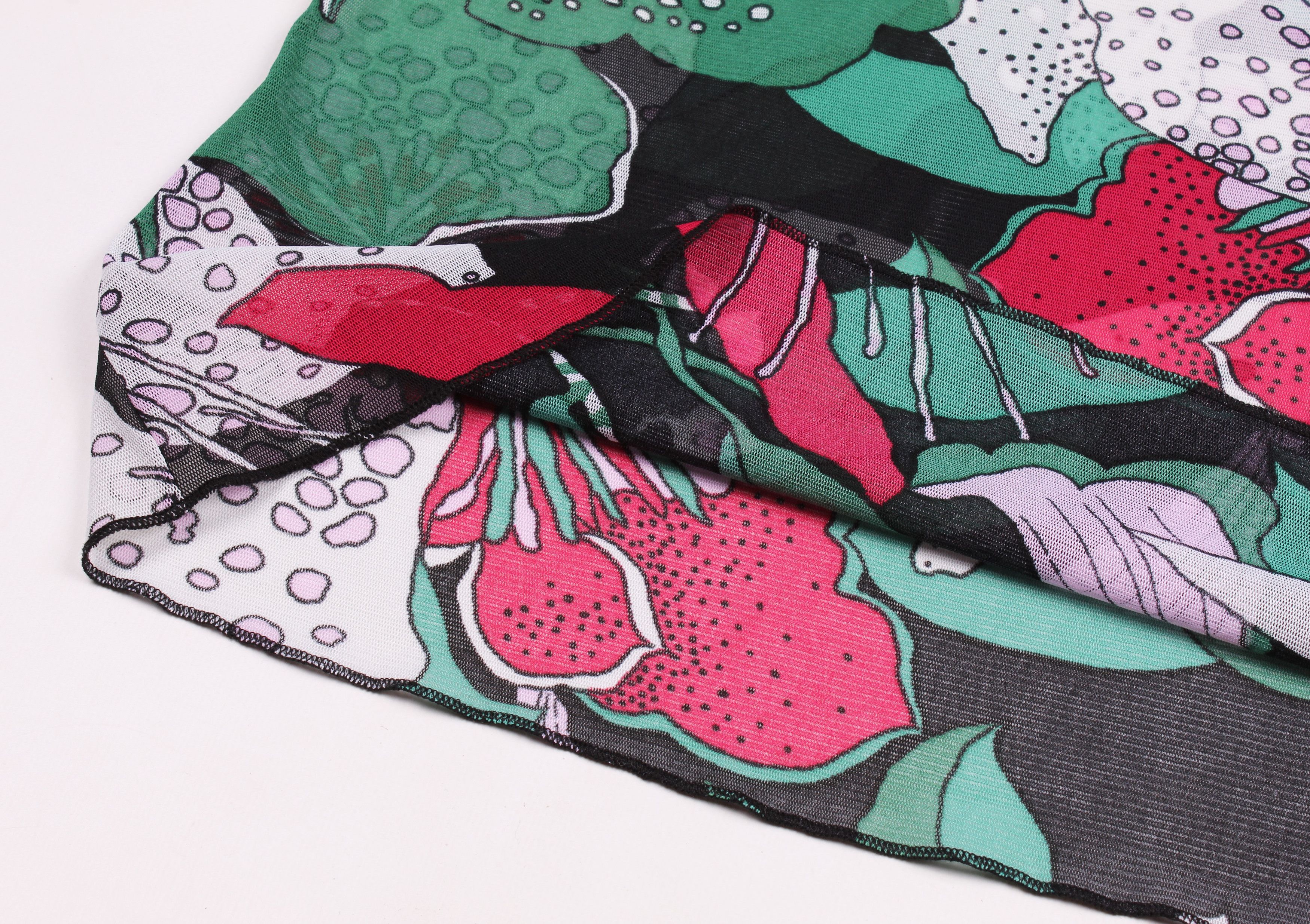 Vintage Vintage Per Una Y2K Floral Mesh Cami Tank Top Size M / US 6-8 / IT 42-44 - 7 Thumbnail
