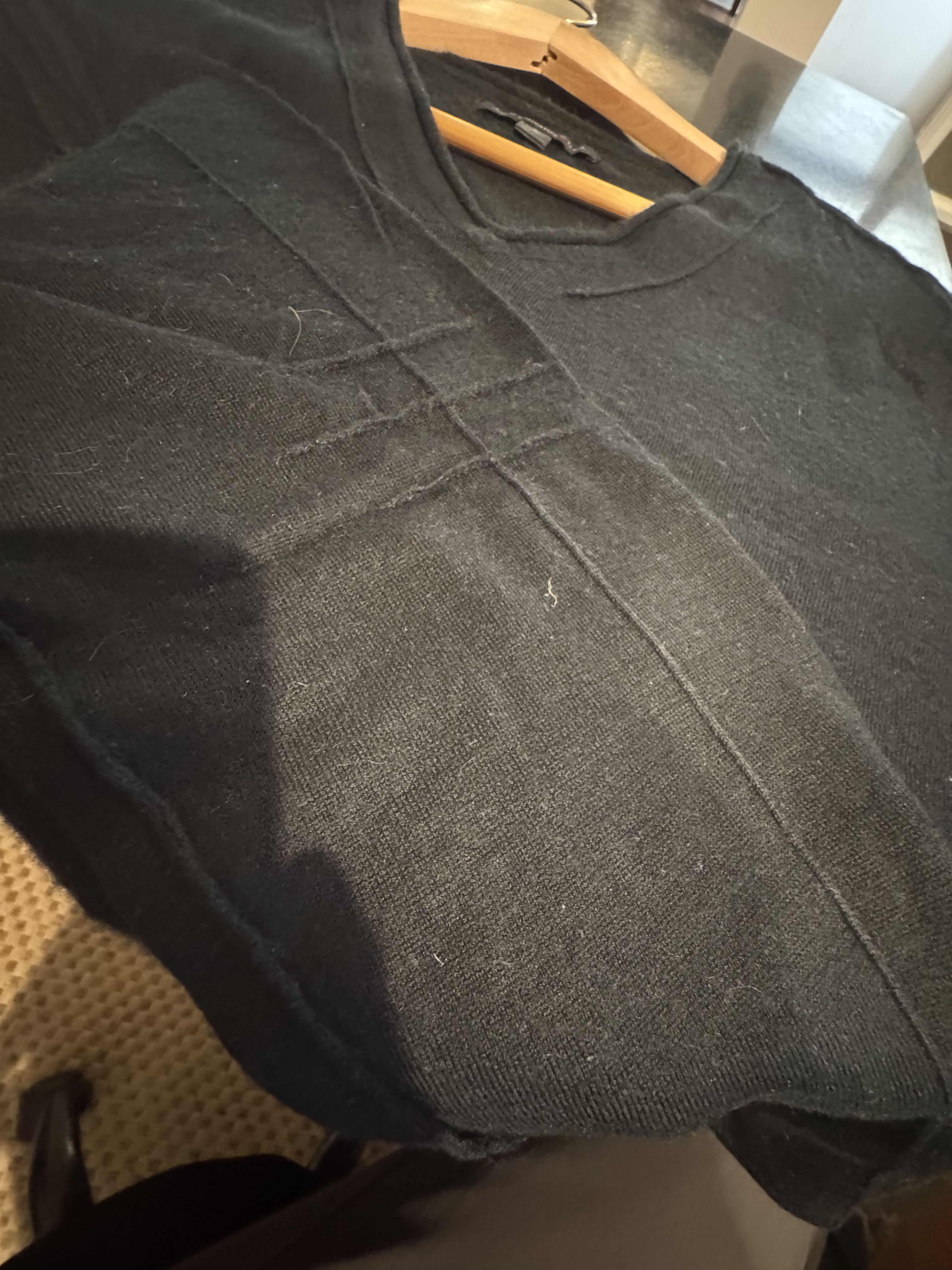 John Varvatos John Varvatos Black Light Sweater Size US L / EU 52-54 / 3 - 6 Thumbnail