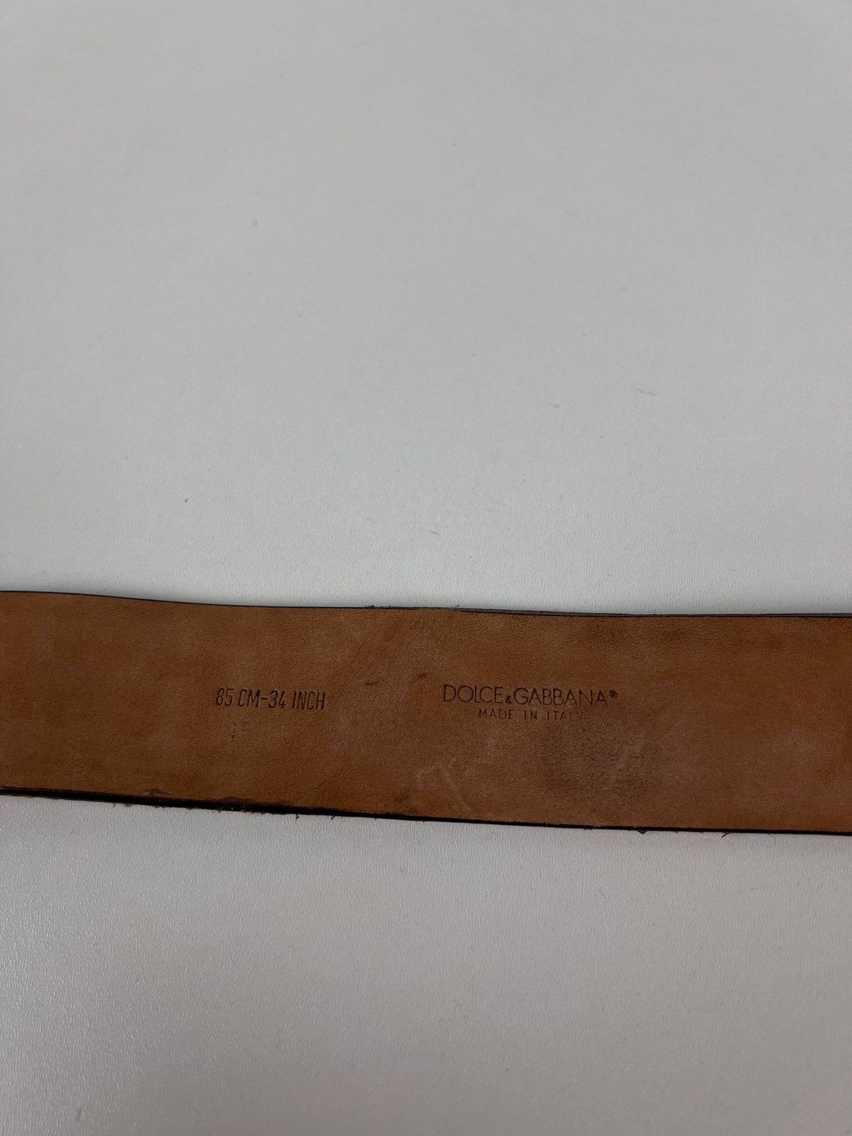 Dolce & Gabbana Dolce Gabbana Leopard leather belt woman Size ONE SIZE - 10 Thumbnail