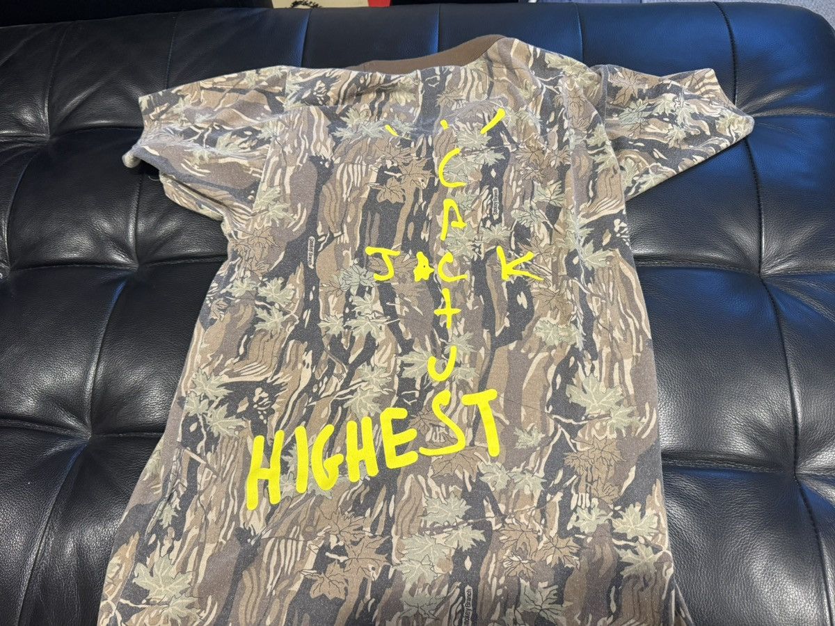 Jordan Brand × Travis Scott Travis Scott x Jordan “Cactus Jack” Highest Camo T-Shirt Size US M / EU 48-50 / 2 - 2 Thumbnail