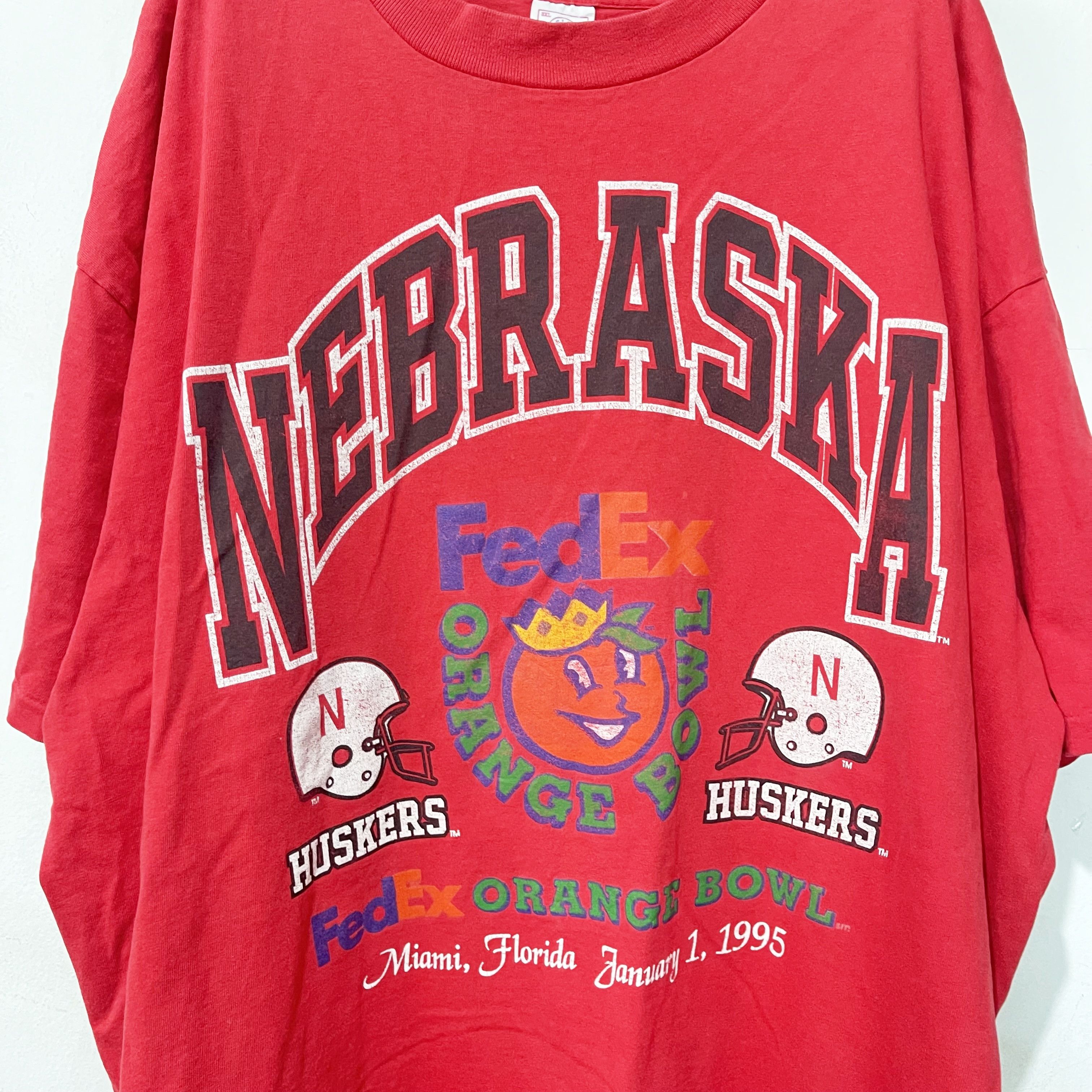 NCAA Vintage 1995 Nebraska Huskers T-Shirt Size US XXL / EU 58 / 5 - 2 Thumbnail
