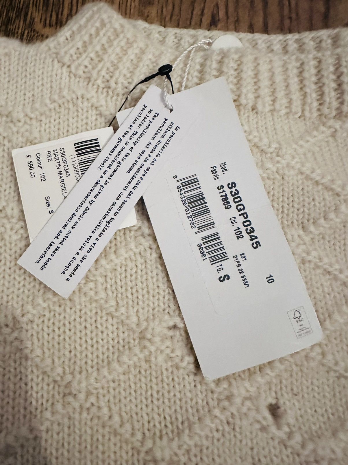 Maison Margiela Maison Margiela Knitted Wool Sweater Size S / US 4 / IT 40 - 8 Thumbnail