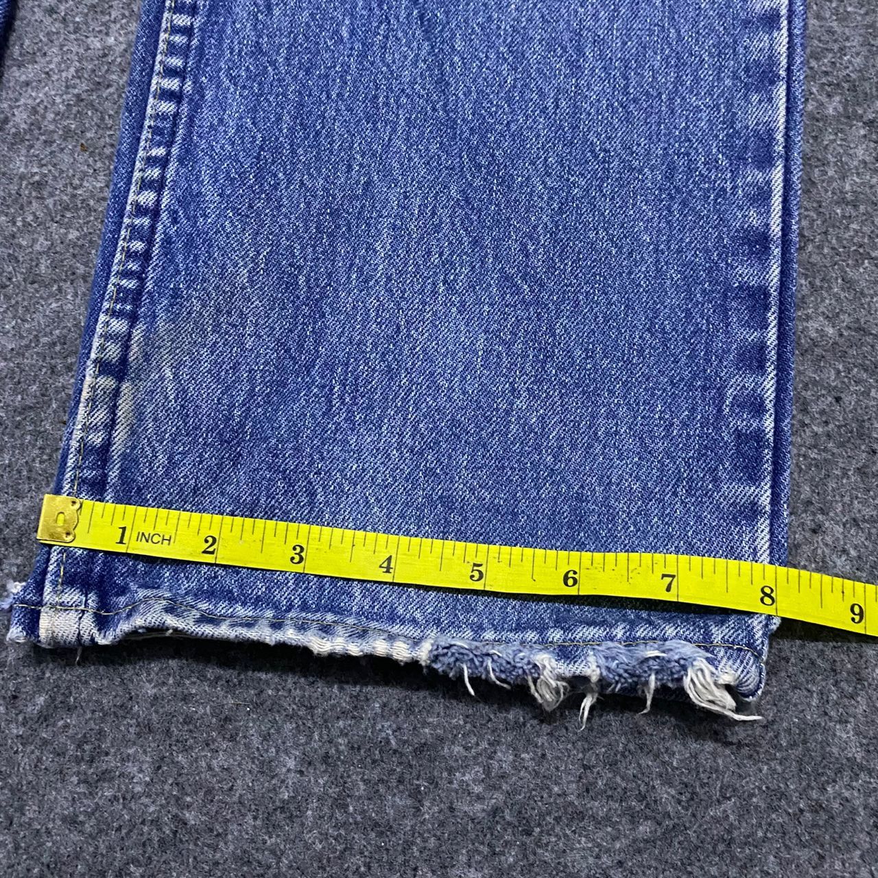Lee 💥Best Offer💥Vintage 80s Lee Riders Distressed Denim Size US 34 / EU 50 - 8 Thumbnail