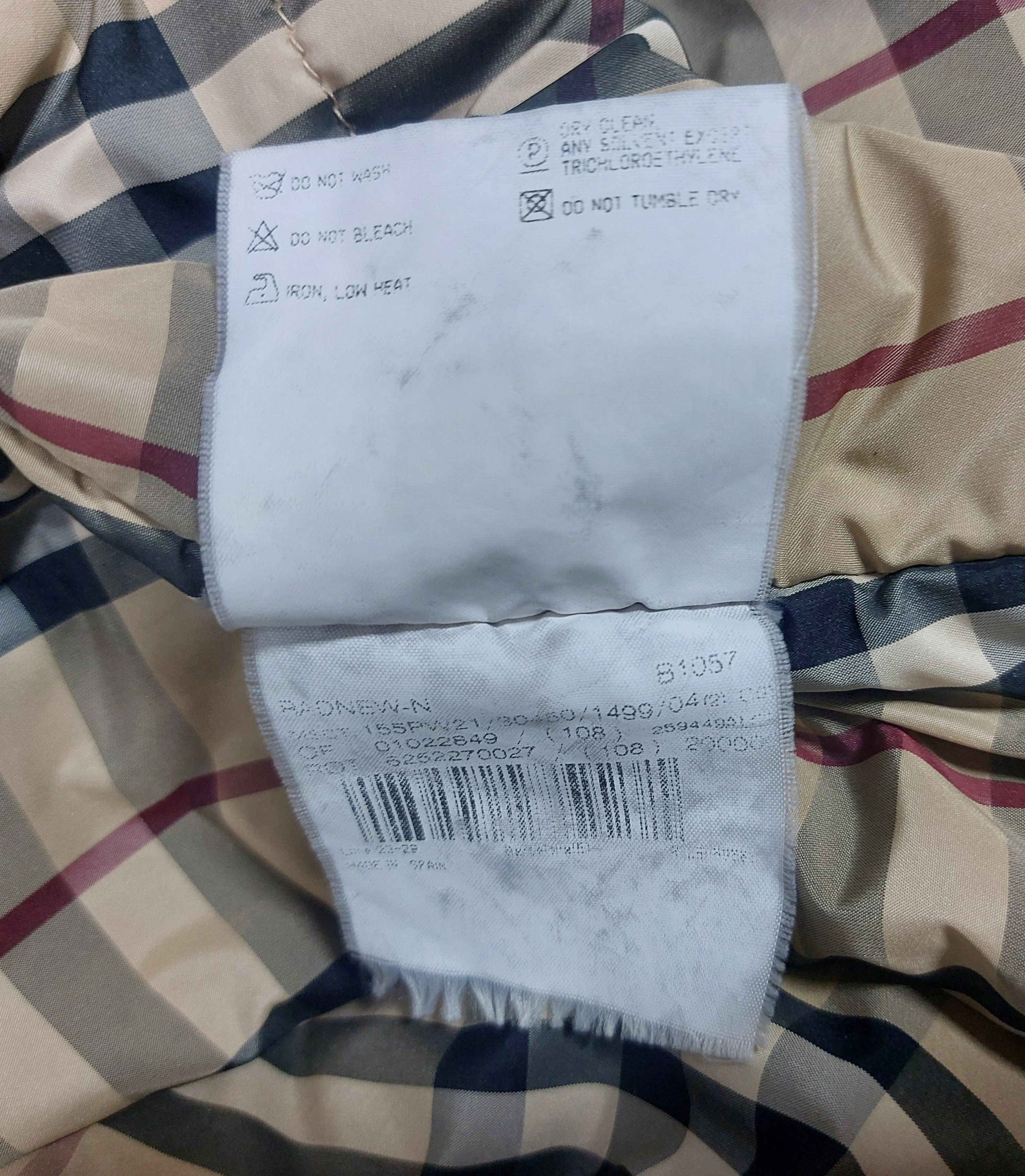 Burberry Burberry jacket Size US XL / EU 56 / 4 - 9 Thumbnail