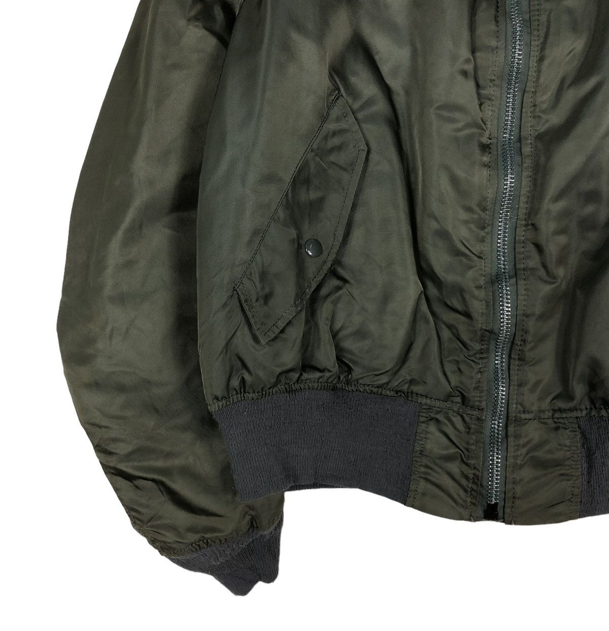 Alpha Industries 🔥VTG REVERSIBLE BOMBER JACKET MA-1 ALPHA INDUSTRIES USA Size US XL / EU 56 / 4 - 6 Thumbnail