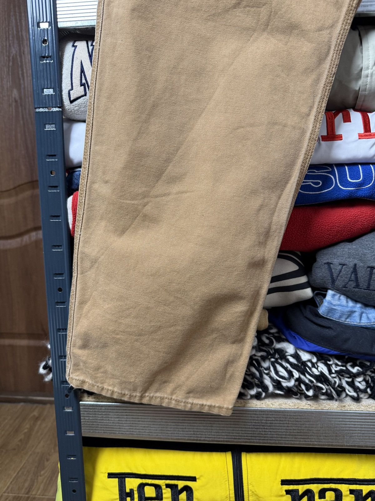 Levi's Vintage Levis Cargo Pants Brown 90s Carpenter Size US 38 / EU 54 - 6 Thumbnail